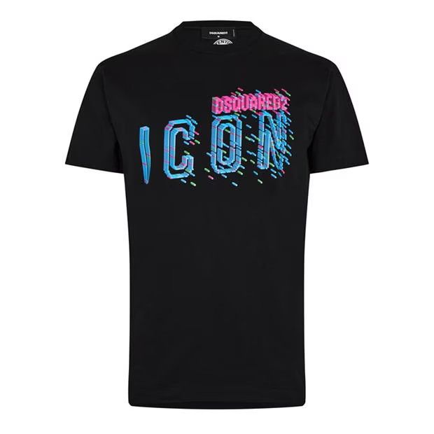 image of Dsquared2 O1G2R1Mq0424 T-Shirts In Black, Men's (Size XL)