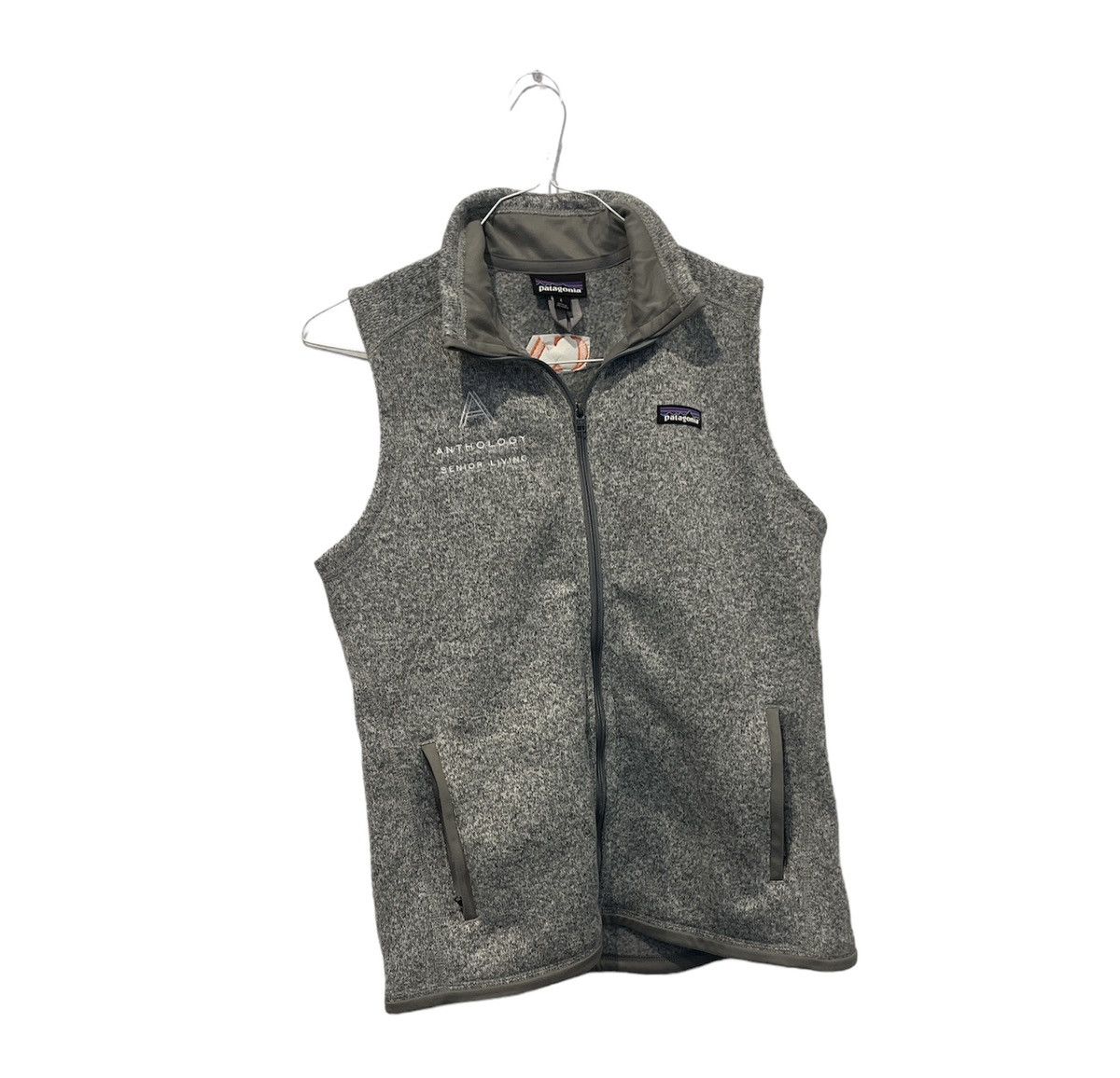 Patagonia Women's Better Sweater Grey Vest Fleece Full Zip