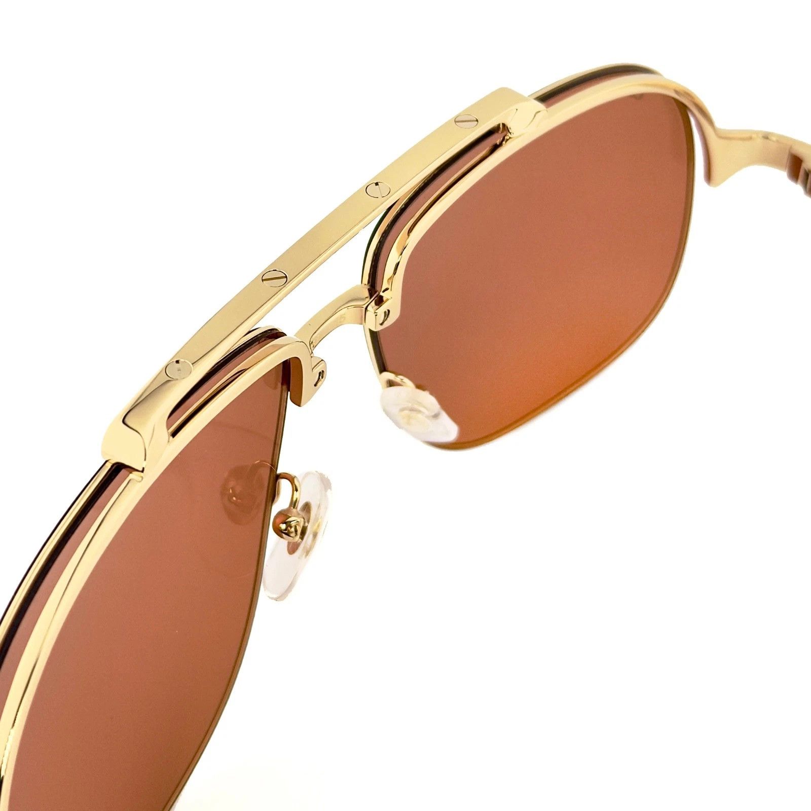 Cartier CARTIER Santos Dumont Screw CT0353S Aviator Sunglasses 0353 Size ONE SIZE - 4 Thumbnail