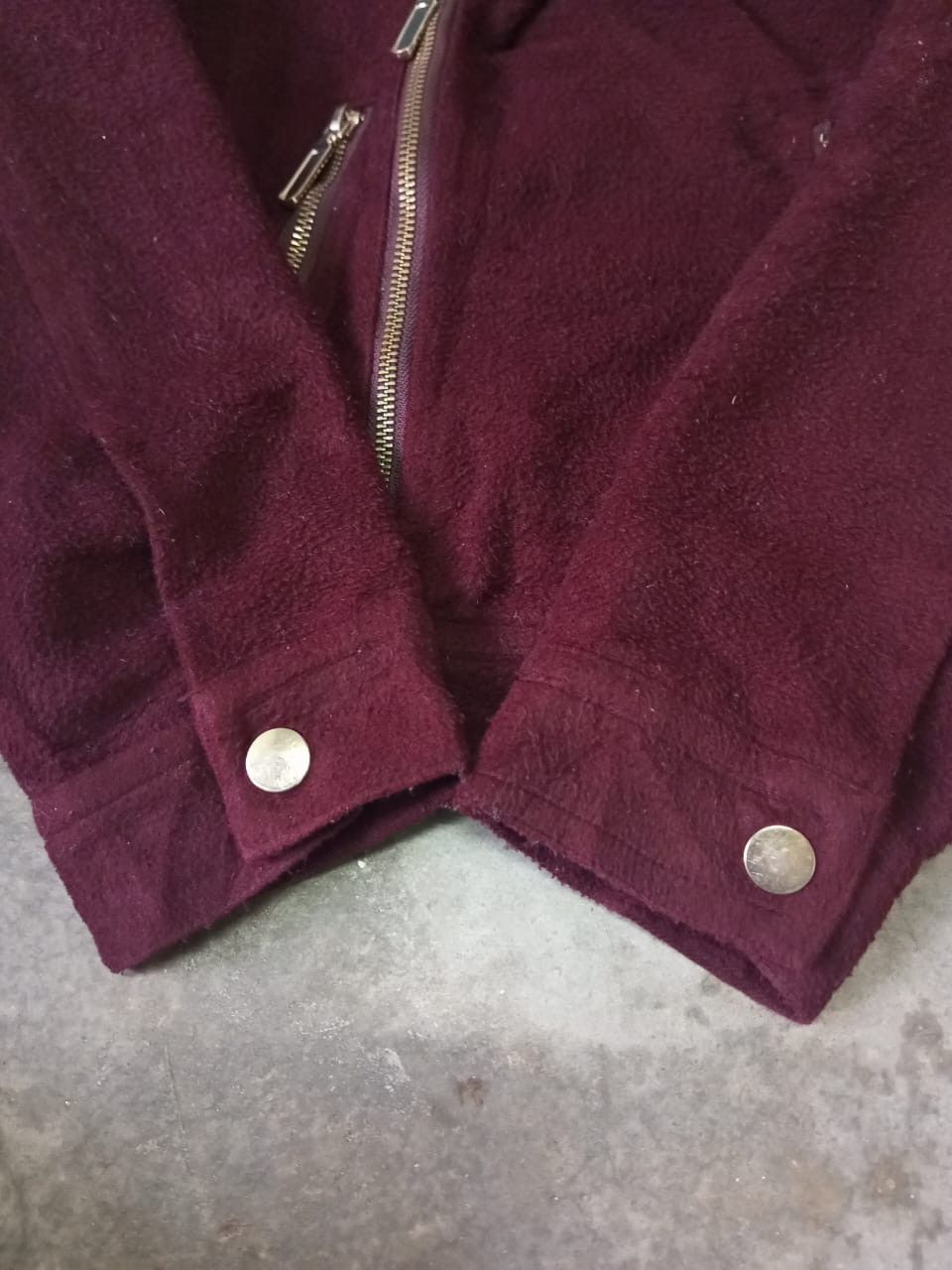 Japanese Brand A03 Blue Strive Double Colar Fleece Jacket Size S / US 4 / IT 40 - 10 Thumbnail