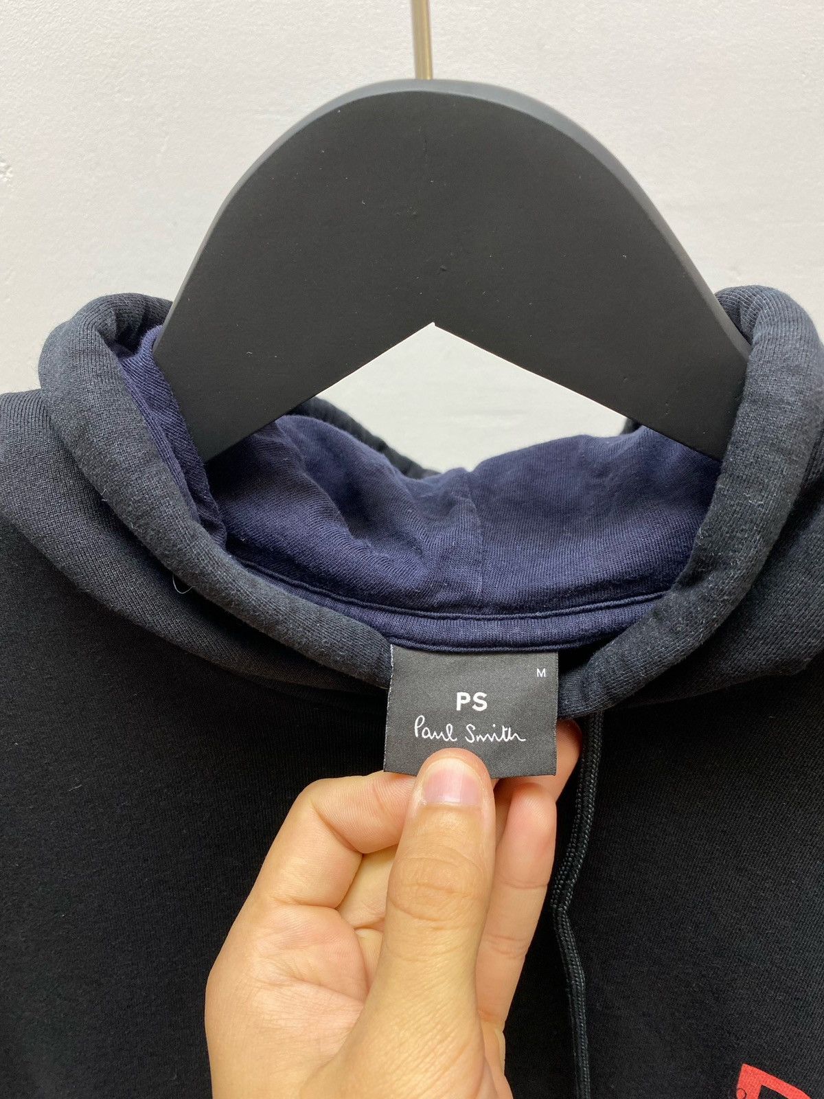 Paul Smith × Vintage Vintage Paul Smith Surfing Rat Hoodie M Men’s Black Size US M / EU 48-50 / 2 - 12 Thumbnail