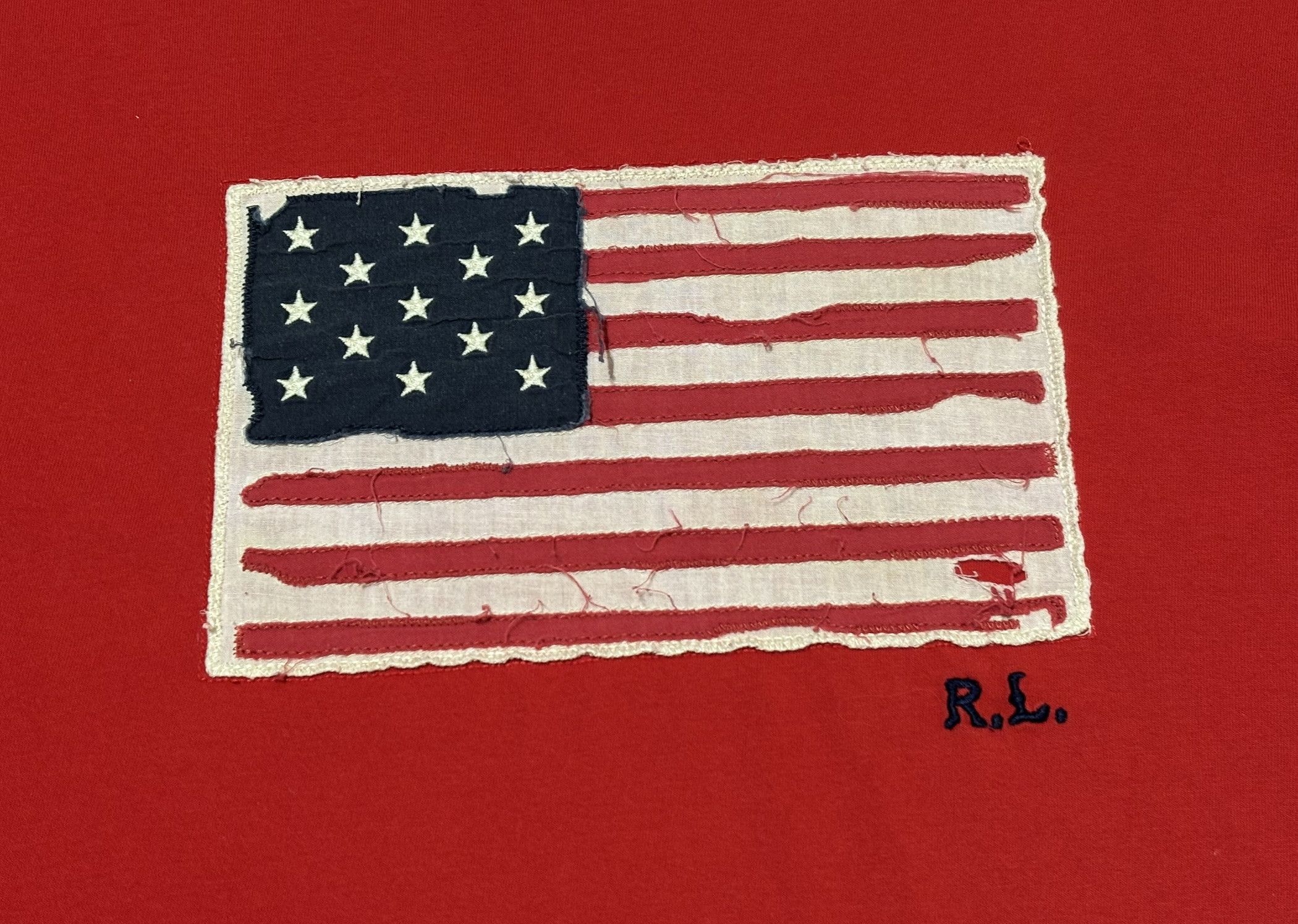 Polo Ralph Lauren Polo Ralph Lauren Flag Red T-Shirt size. L Size L / US 10 / IT 46 - 5 Thumbnail