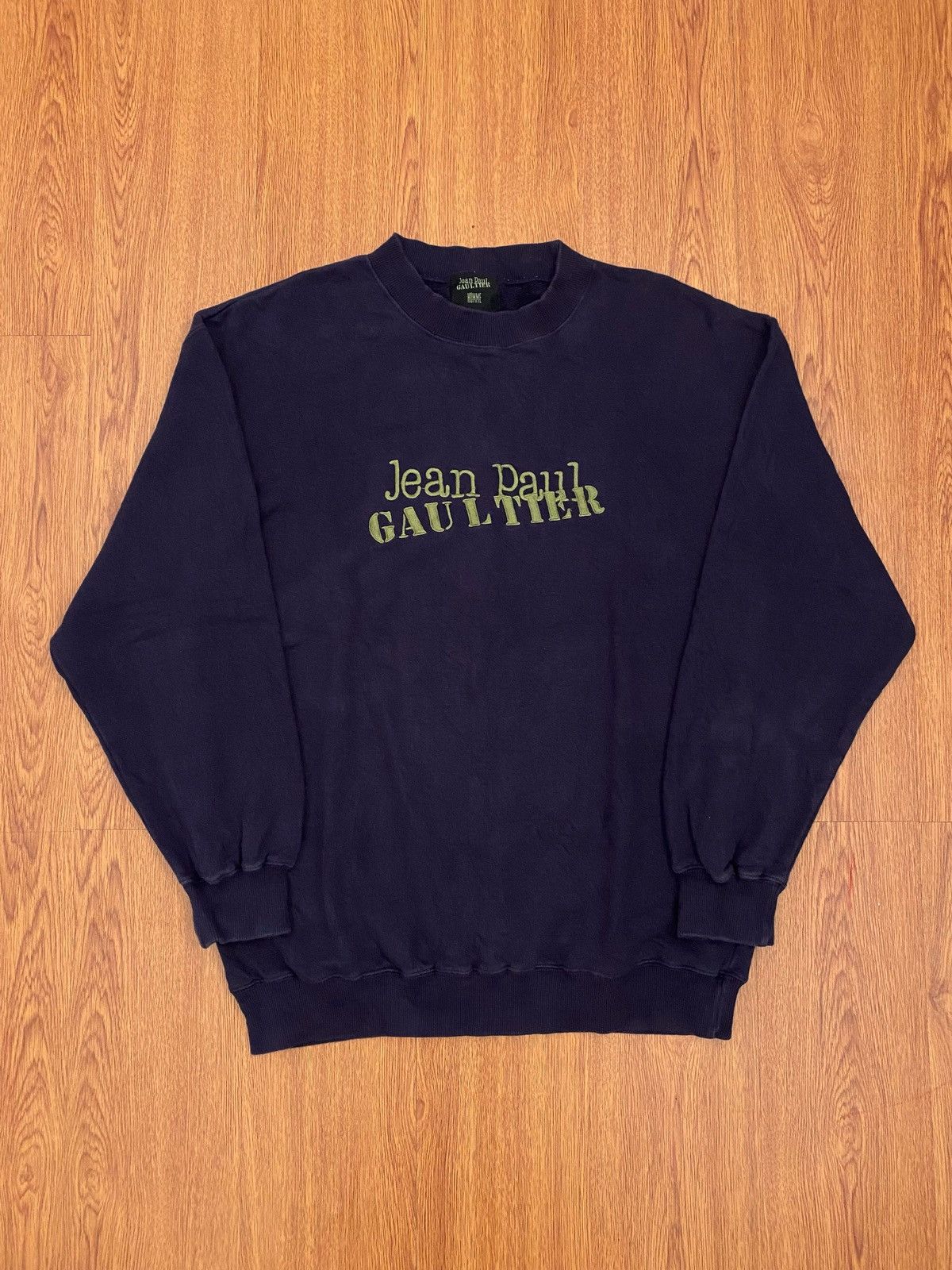 Jean paul gaultier embroirdery sweatshirt