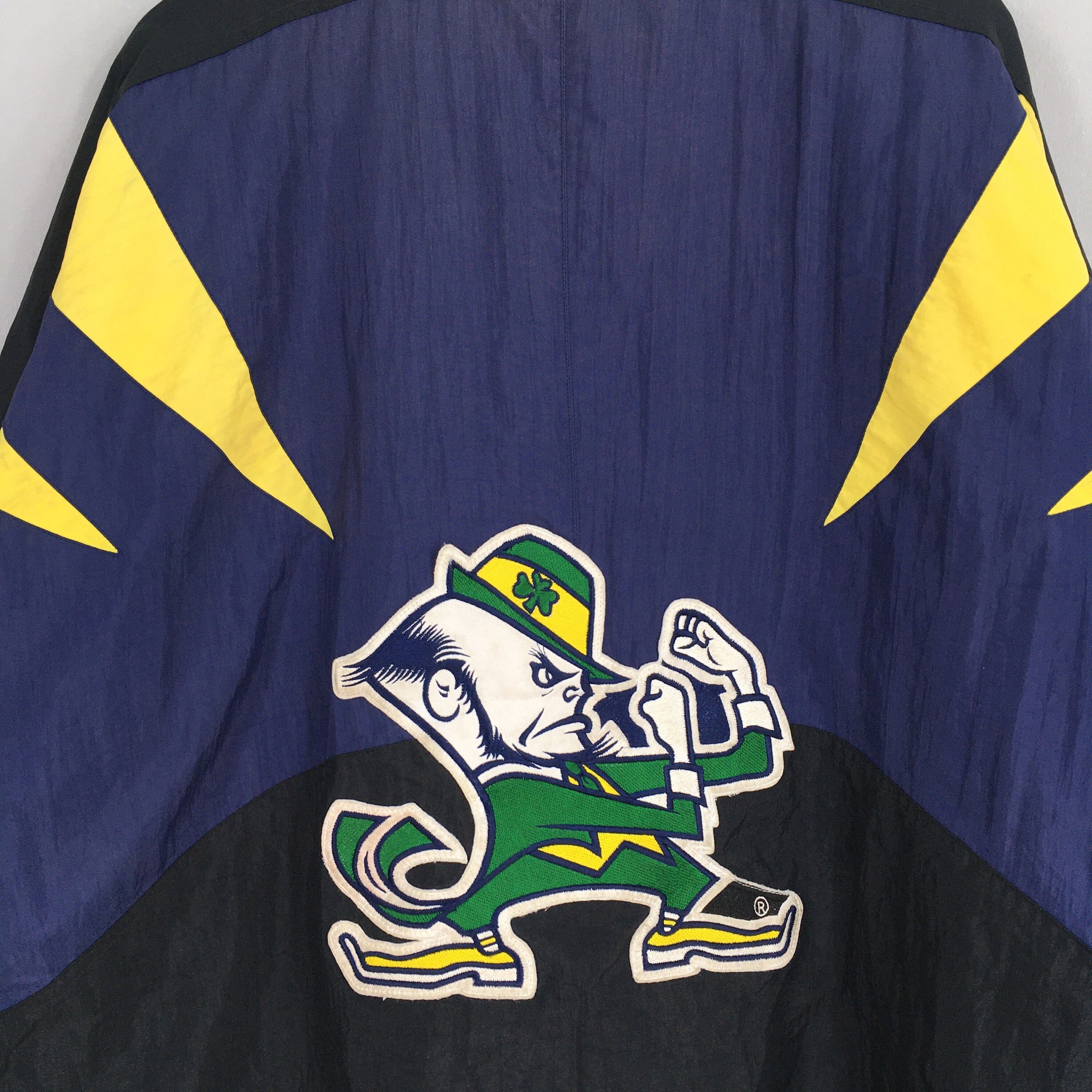 Apex One Vintage 90's Notre Dame Fighting Irish ND Ncaa Jacket XL Size US XL / EU 56 / 4 - 8 Thumbnail