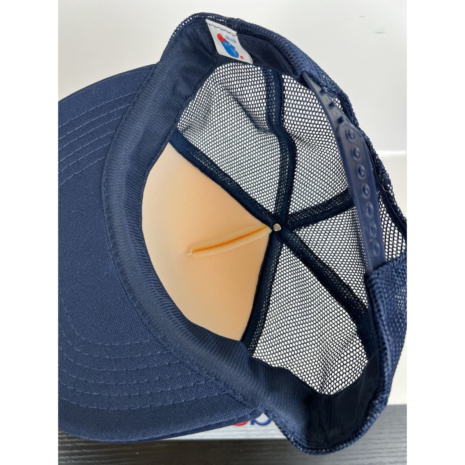 Other Vintage Merced College Blue Devils Basketball Trucker SnapBa Size ONE SIZE - 8 Thumbnail