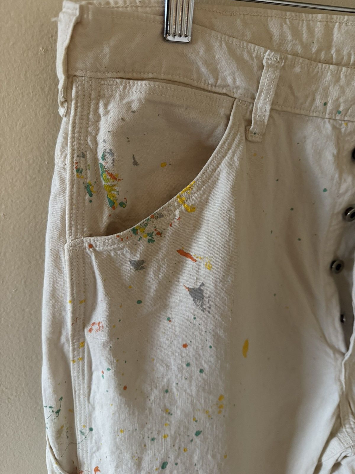 Orslow Painters pants with splatter Size US 34 / EU 50 - 3 Thumbnail