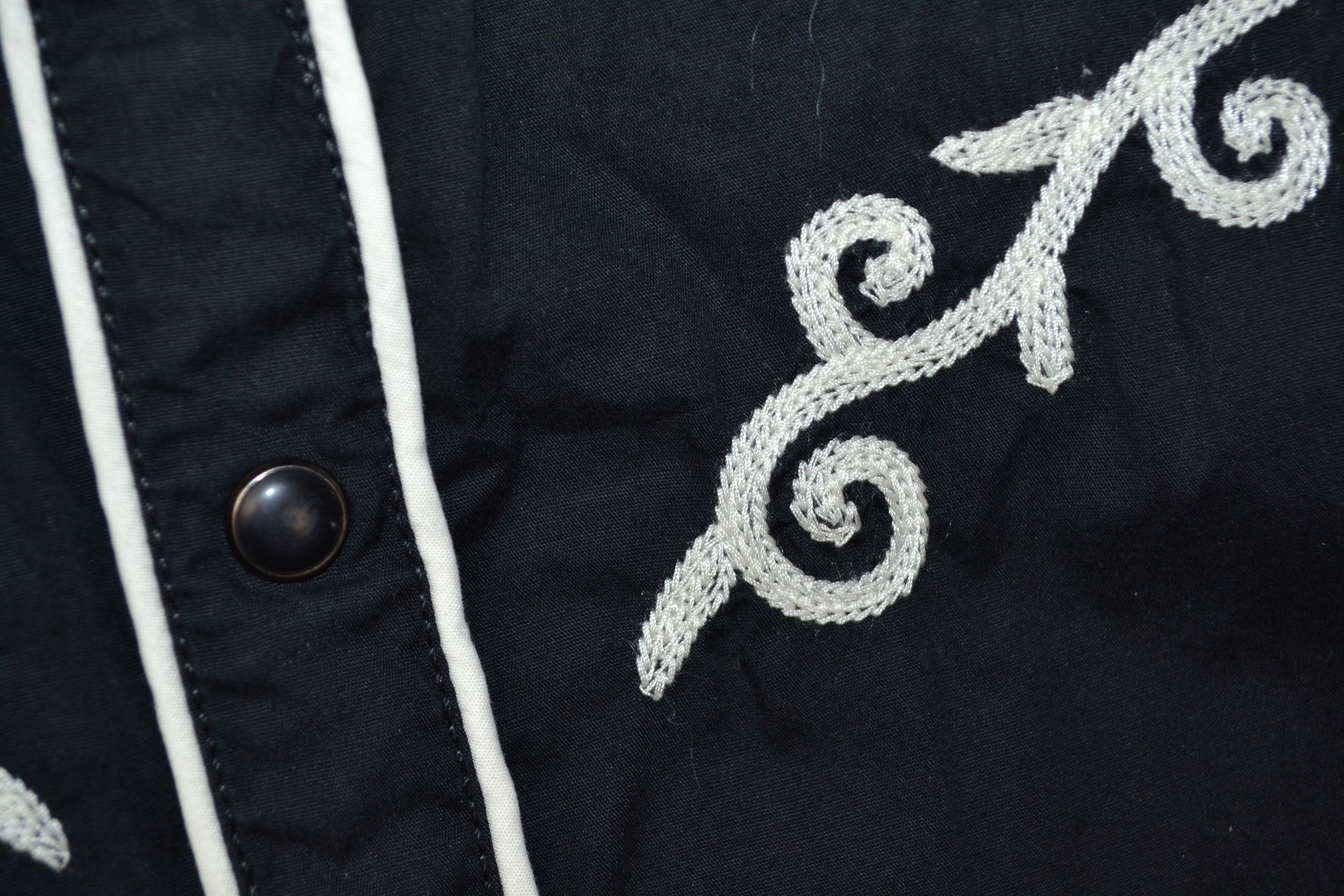 Denim & Supply Ralph Lauren Ralph Lauren Denim & Supply Rodeo Western Shirt Black M Size US M / EU 48-50 / 2 - 4 Thumbnail