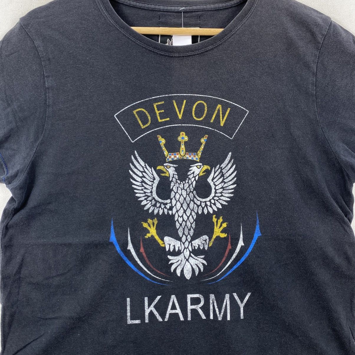 Neighborhood Luker by Neighborhood LK Army Eagle Tee Black Medium Japan Size US M / EU 48-50 / 2 - 5 Thumbnail
