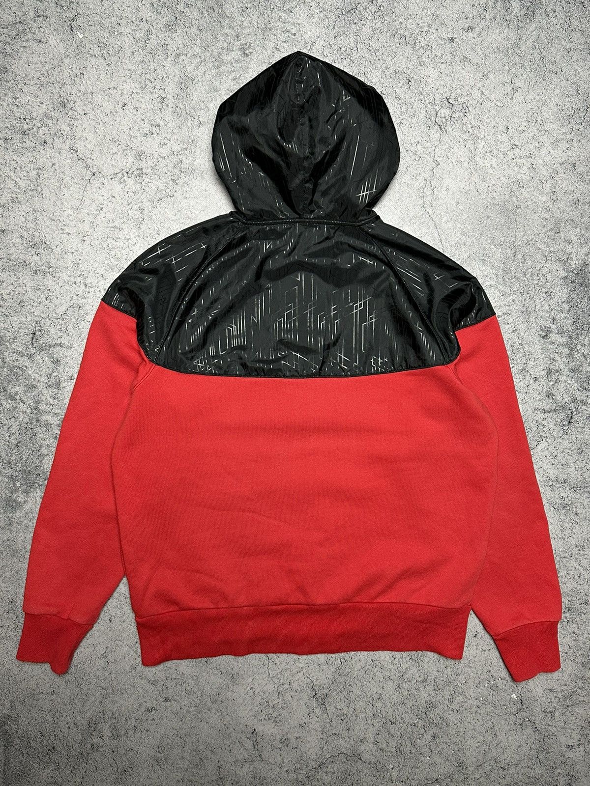 Nike Vintage Nike Red Zip Up Hoodie Size US L / EU 52-54 / 3 - 8 Thumbnail