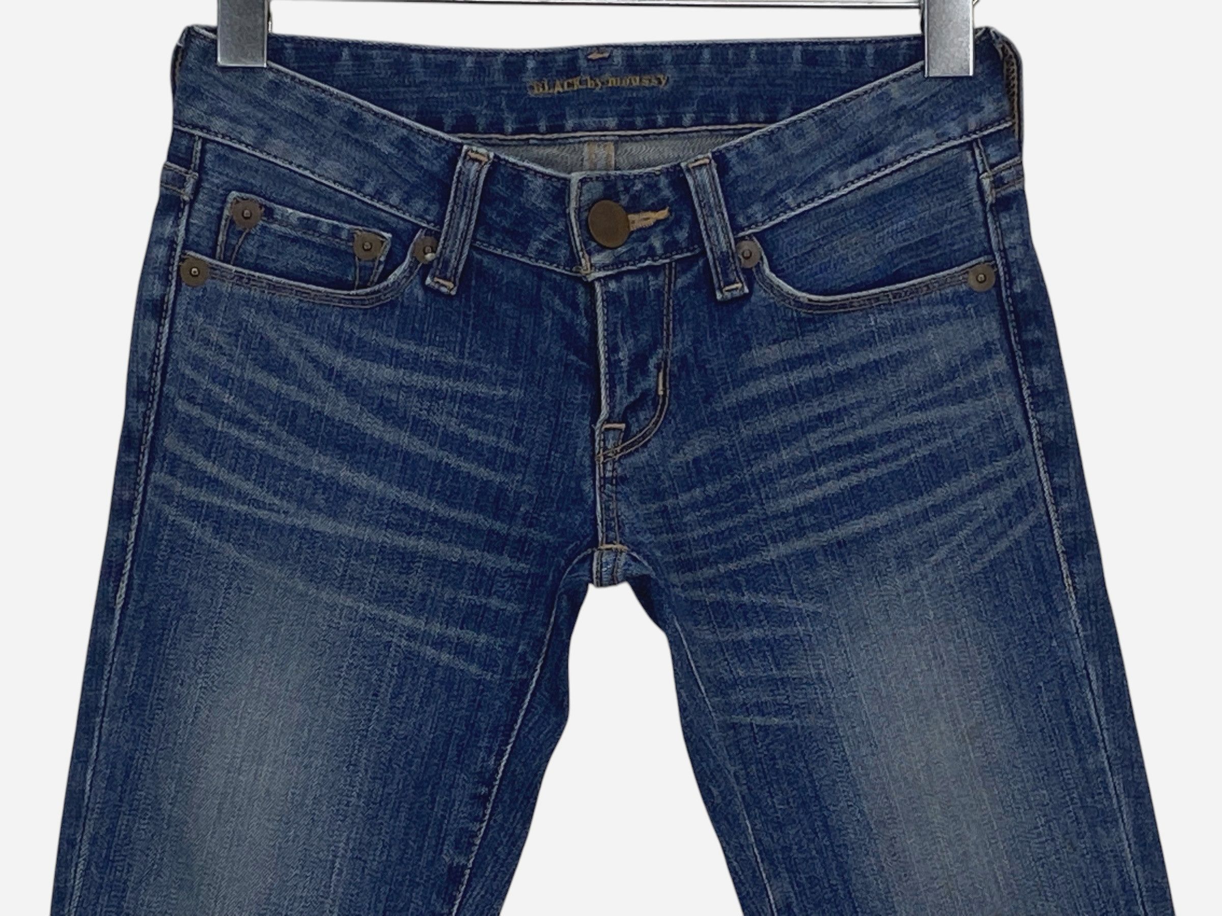 Japanese Brand × MOUSSY Moussy Jeans Skinny Jeans Low Rise Jeans Size 23" - 3 Thumbnail