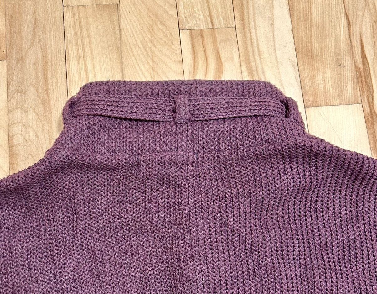 Tornado Mart Waffle Knit Belted Neck Shirt Size US XL / EU 56 / 4 - 5 Thumbnail