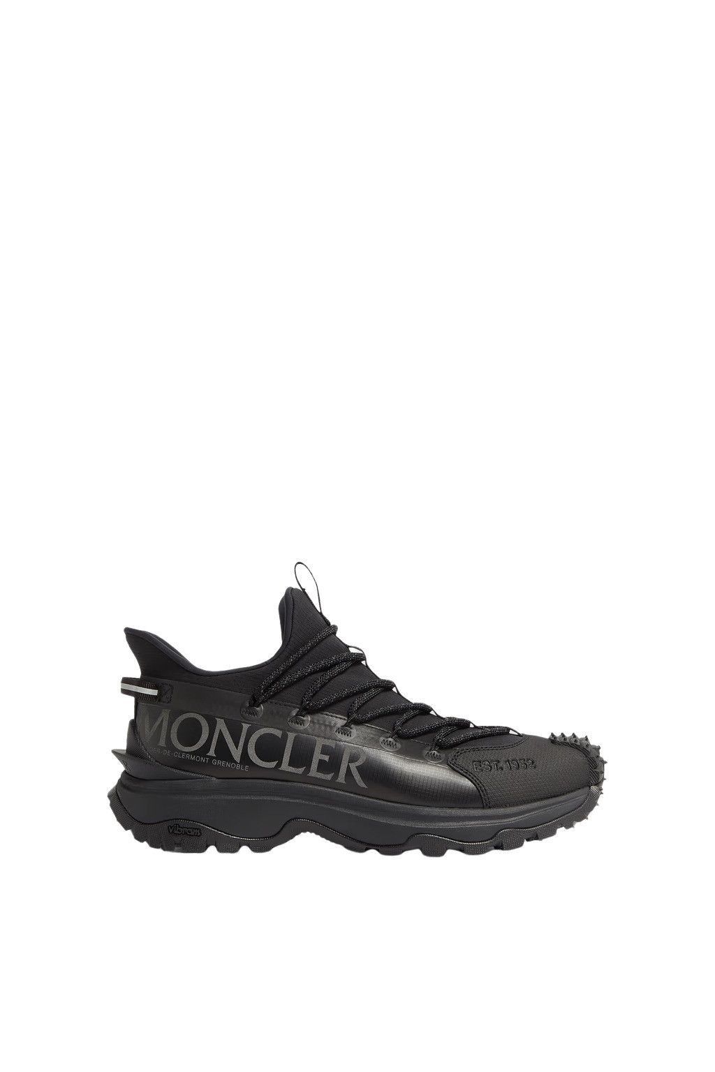 MONCLER Trailgrip Lite 2 $650 Black Sneakers New