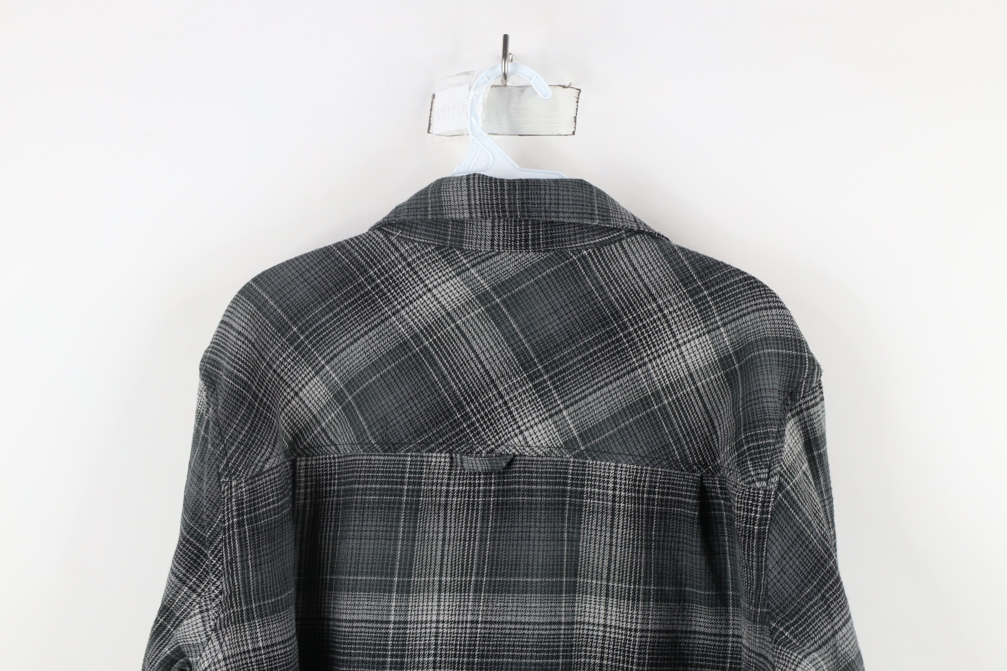Hurley × Vintage Vintage Hurley Surfing Pocket Flannel Collared Button Shirt Size US L / EU 52-54 / 3 - 12 Thumbnail