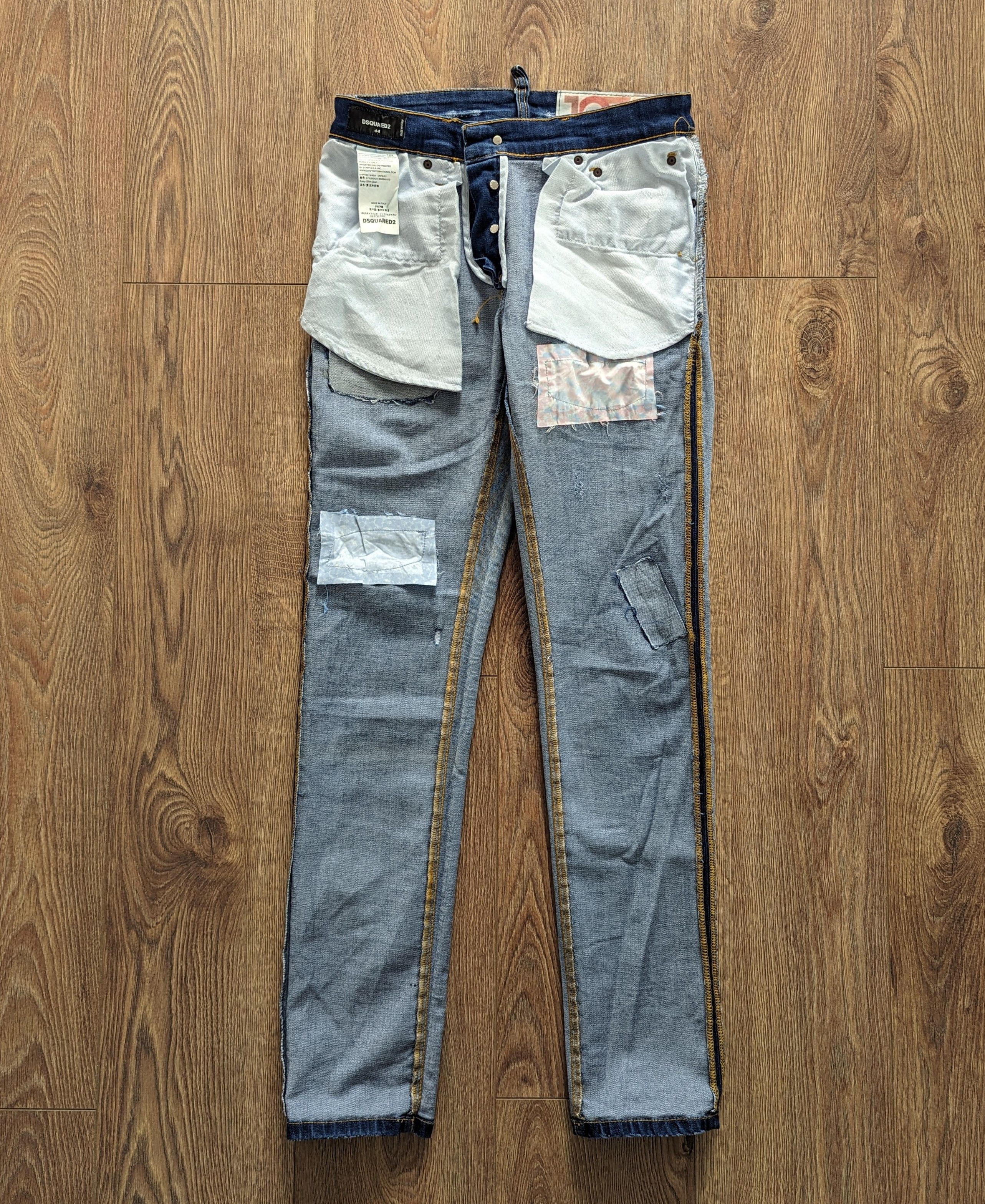 Dsquared2 DSQUARED2 1975 Easy Slim Jeans Men's Size 44 Made In Italy Size US 28 / EU 44 - 15 Thumbnail