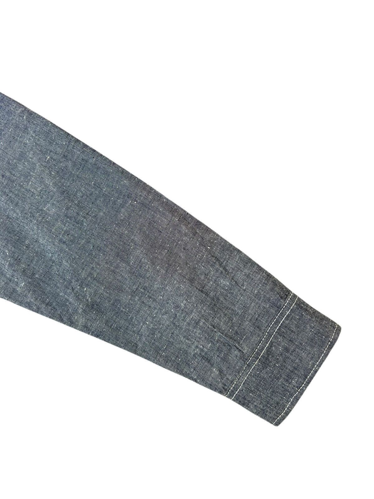 45rpm Dope & Drakkar Japan Chambray Work Shirt Size US M / EU 48-50 / 2 - 16 Thumbnail