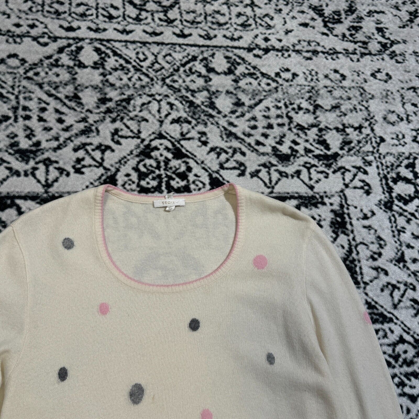 Vintage Vintage 90s Escada Unisex Cashmere Wool Sweater Size S Size US S / EU 44-46 / 1 - 9 Thumbnail