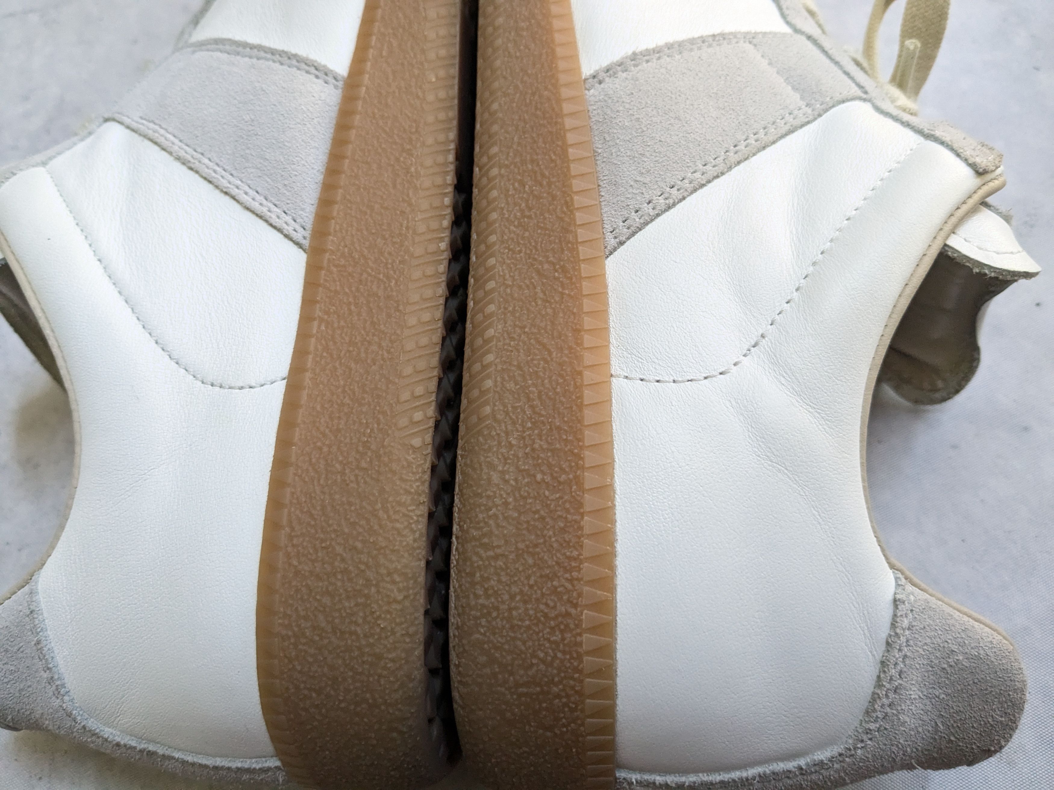 Maison Margiela Maison Margiela Replica GAT 11 44 White Gray Gum Low Tops Size US 11 / EU 44 - 11 Thumbnail