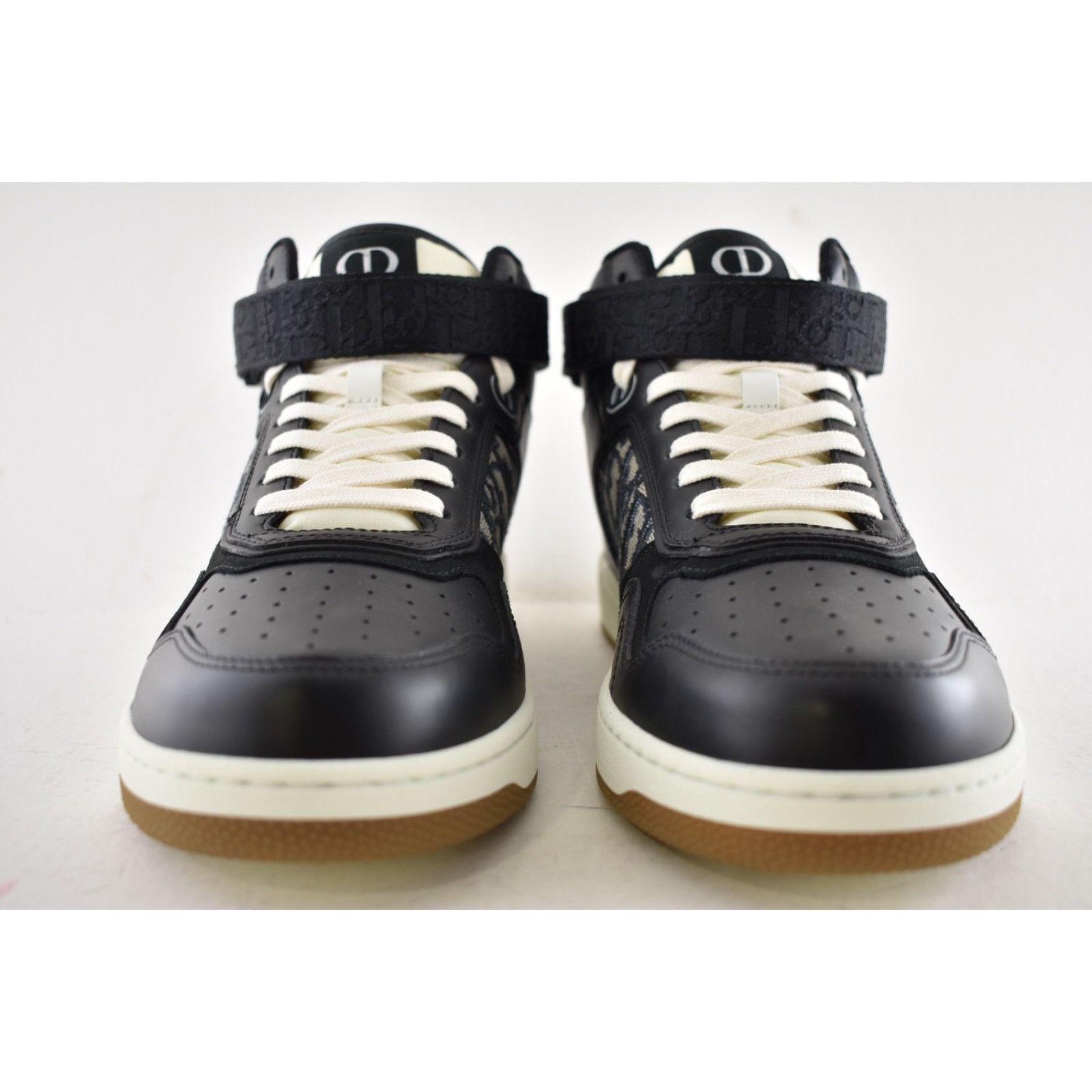 Dior Dior Mens B27 Leather Oblique High Top Sneakers 44 11 Size US 11 / EU 44 - 7 Thumbnail