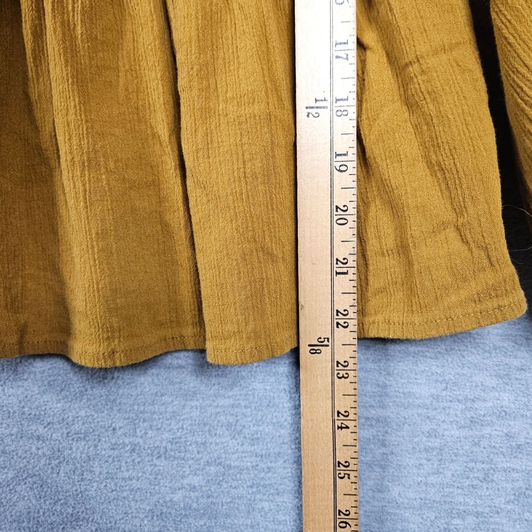 Madewell Madewell Blouse Shirt Womens Puffy Sleeved Smocked Peplum Casual Top Regular Size 6 Brown Cotton Blend Short Sleeve Front Pullover Size M / US 6-8 / IT 42-44 - 4 Thumbnail