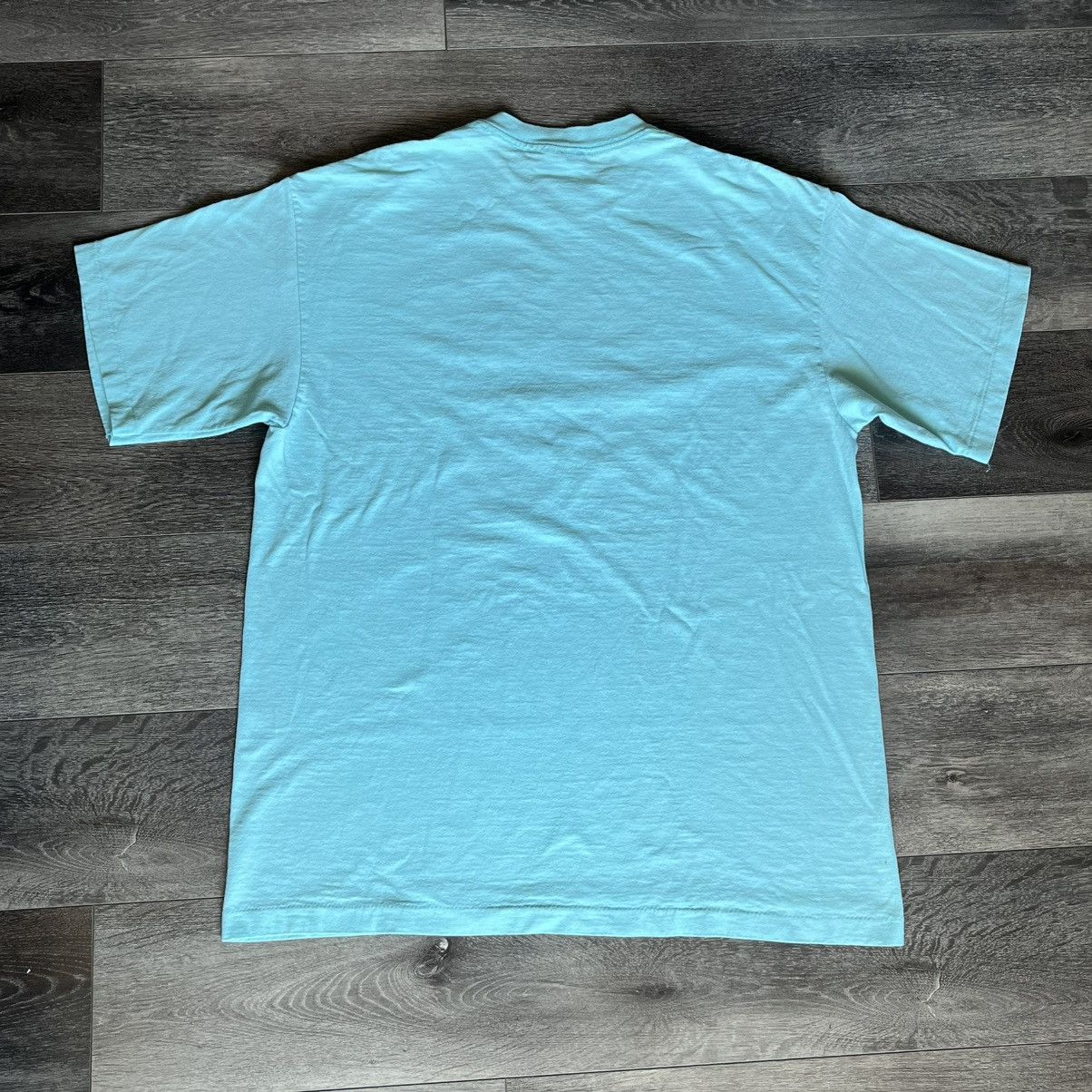 Vintage Vintage 90s Sunflower Teal Graphic Logo Tee Black Eyed Susan Size US XL / EU 56 / 4 - 2 Thumbnail