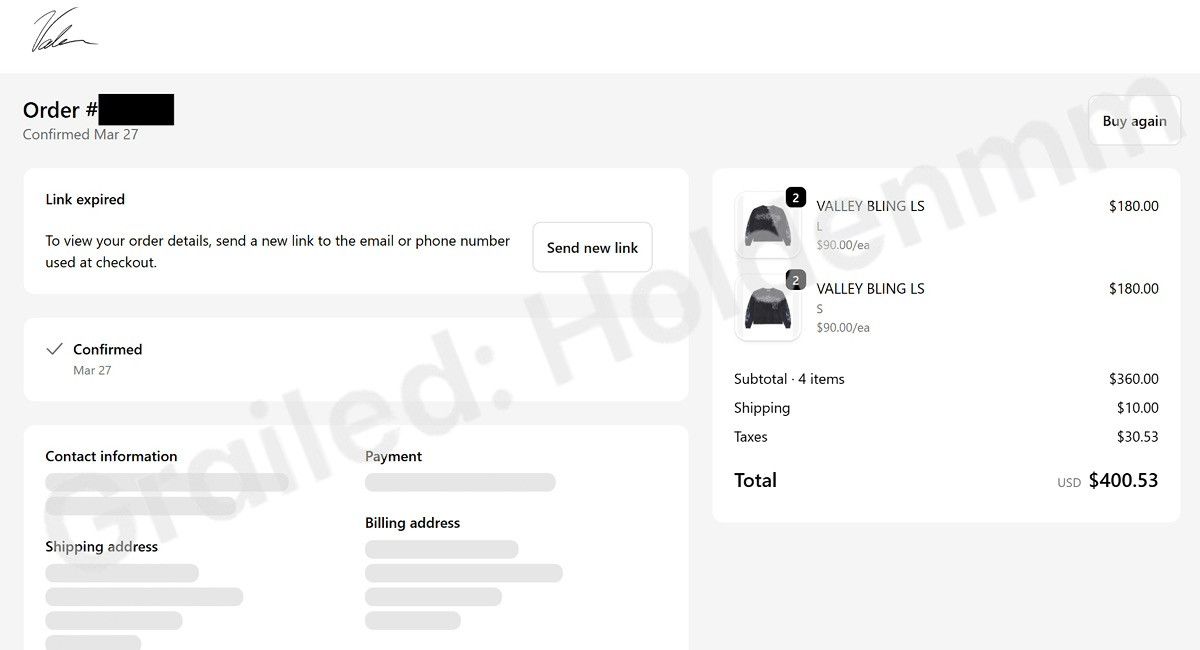 Vale Vale Forever Valley Black Bling Long Sleeve Tee Shirt L/S Size US S / EU 44-46 / 1 - 20 Thumbnail