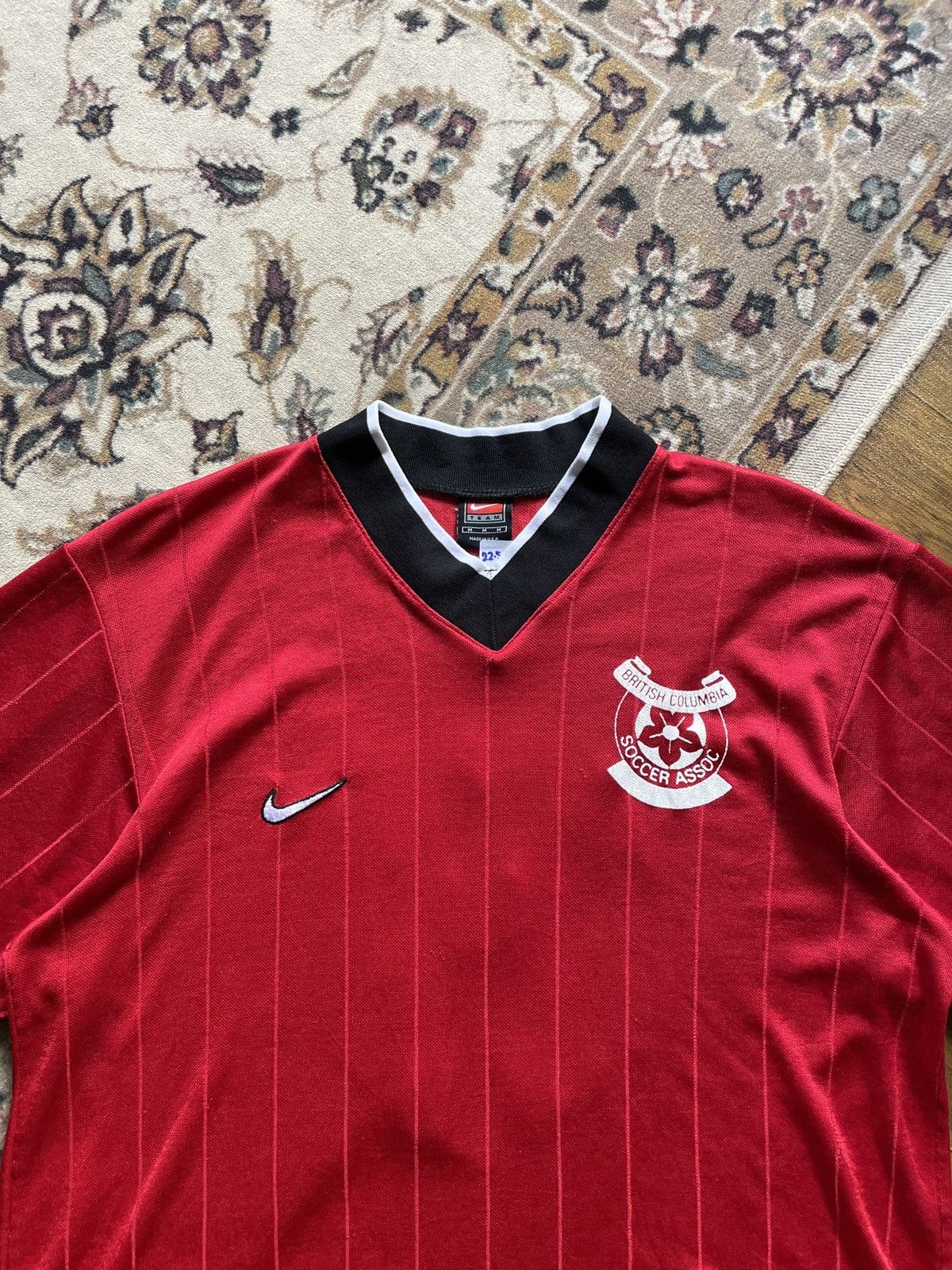 Nike × Vintage Jersey Vintage British Columbia Soccer Assoc Size US L / EU 52-54 / 3 - 3 Thumbnail