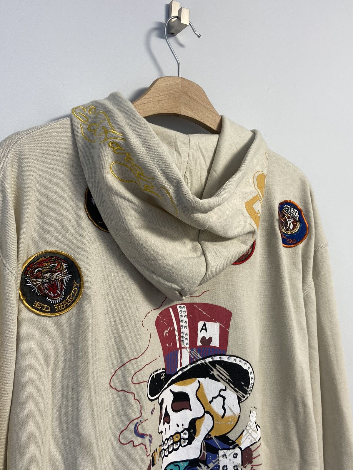 Ed Hardy Ed hardy by Christian Audigier Hoodie Zip Y2K style Size US XXL / EU 58 / 5 - 6 Thumbnail