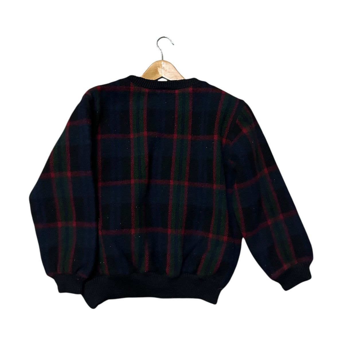 Polo Ralph Lauren Polo ralph laurent tartan wool sweatshirt Size US L / EU 52-54 / 3 - 6 Thumbnail