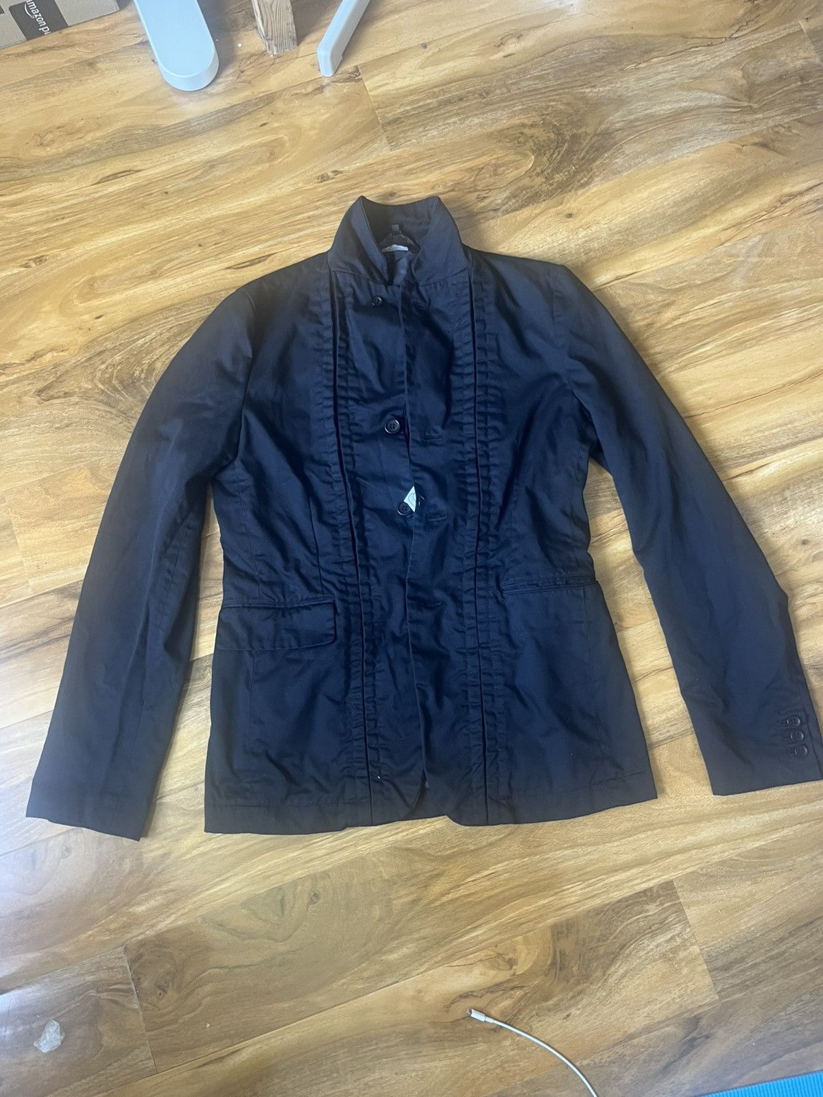 Comme des Garcons Black Comme des garçons BLACK blazer Size 48S - 2 Thumbnail