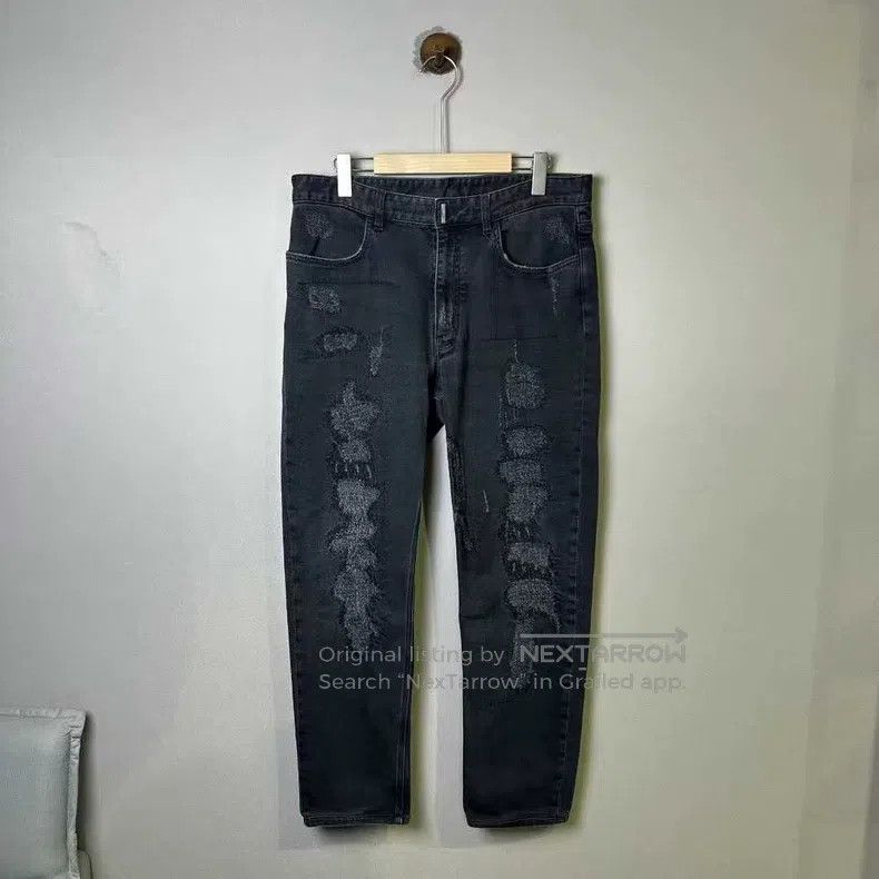 Givenchy Givenchy Ripped Distressed Denim Jeans Size US 32 / EU 48 - 4 Thumbnail