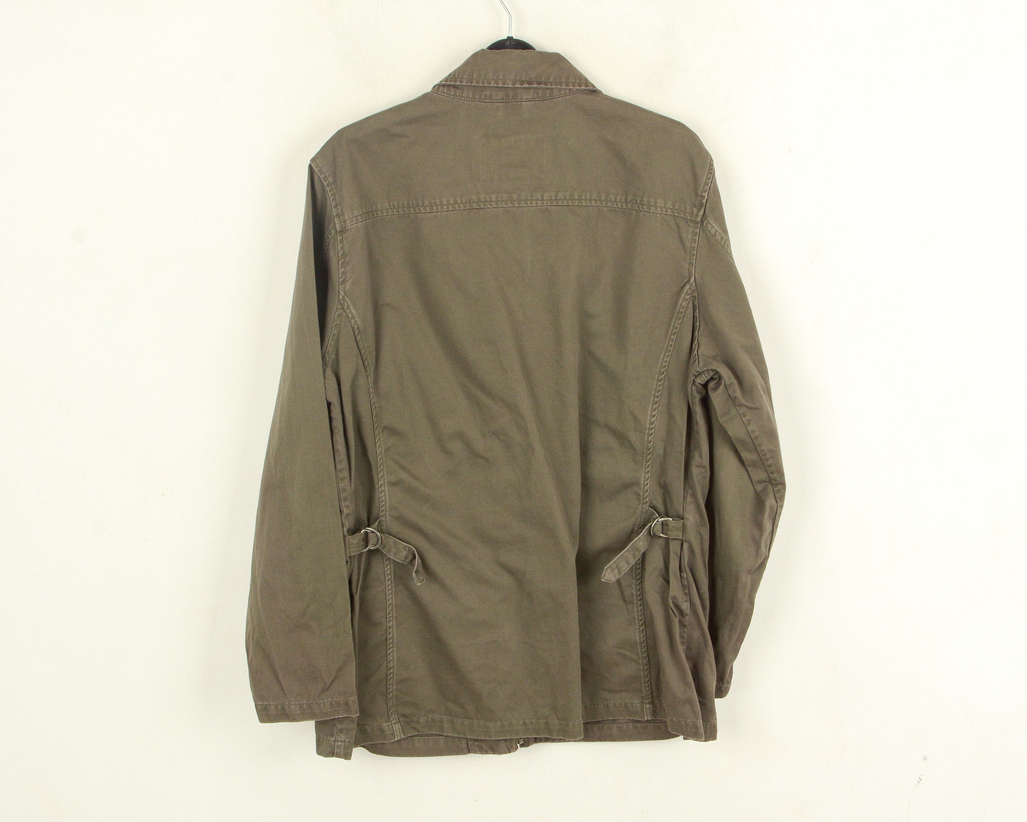 Eddie Bauer Jacket Women L Farmer Coat Brown Wild Ladies Cotton Workwear Size L / US 10 / IT 46 - 5 Thumbnail