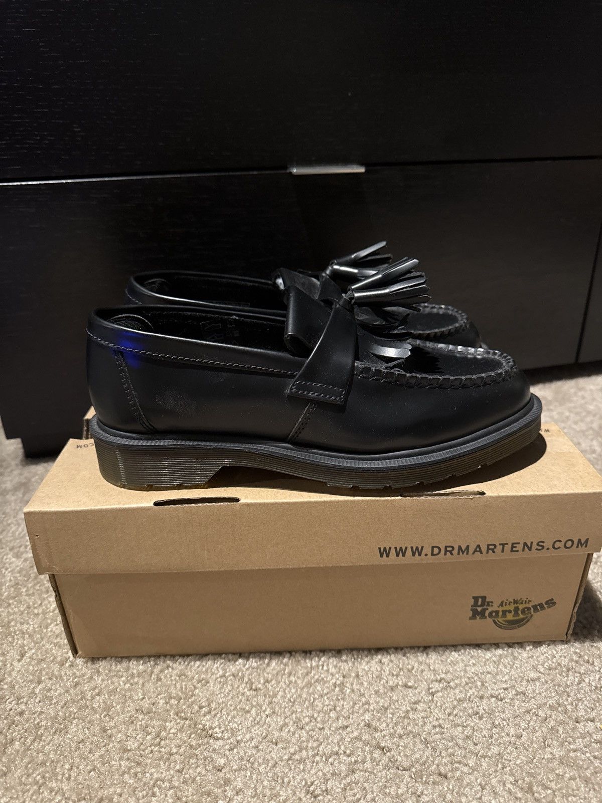 Dr. Martens Dr. Martens Adrian Leather Loafers Size US 8 / EU 41 - 3 Thumbnail