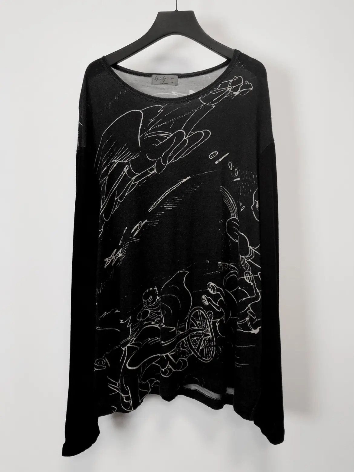 Yohji Yamamoto Yohji Yamamoto Pour Homme 009 Painting Knitwear Size US L / EU 52-54 / 3 - 1 Thumbnail