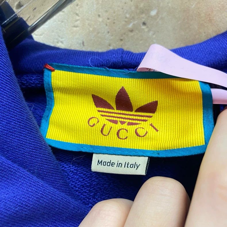 Gucci Gucci Co-branded clover letter logo short-sleeved hoodie 25 Size XS / US 0-2 / IT 36-38 - 3 Thumbnail