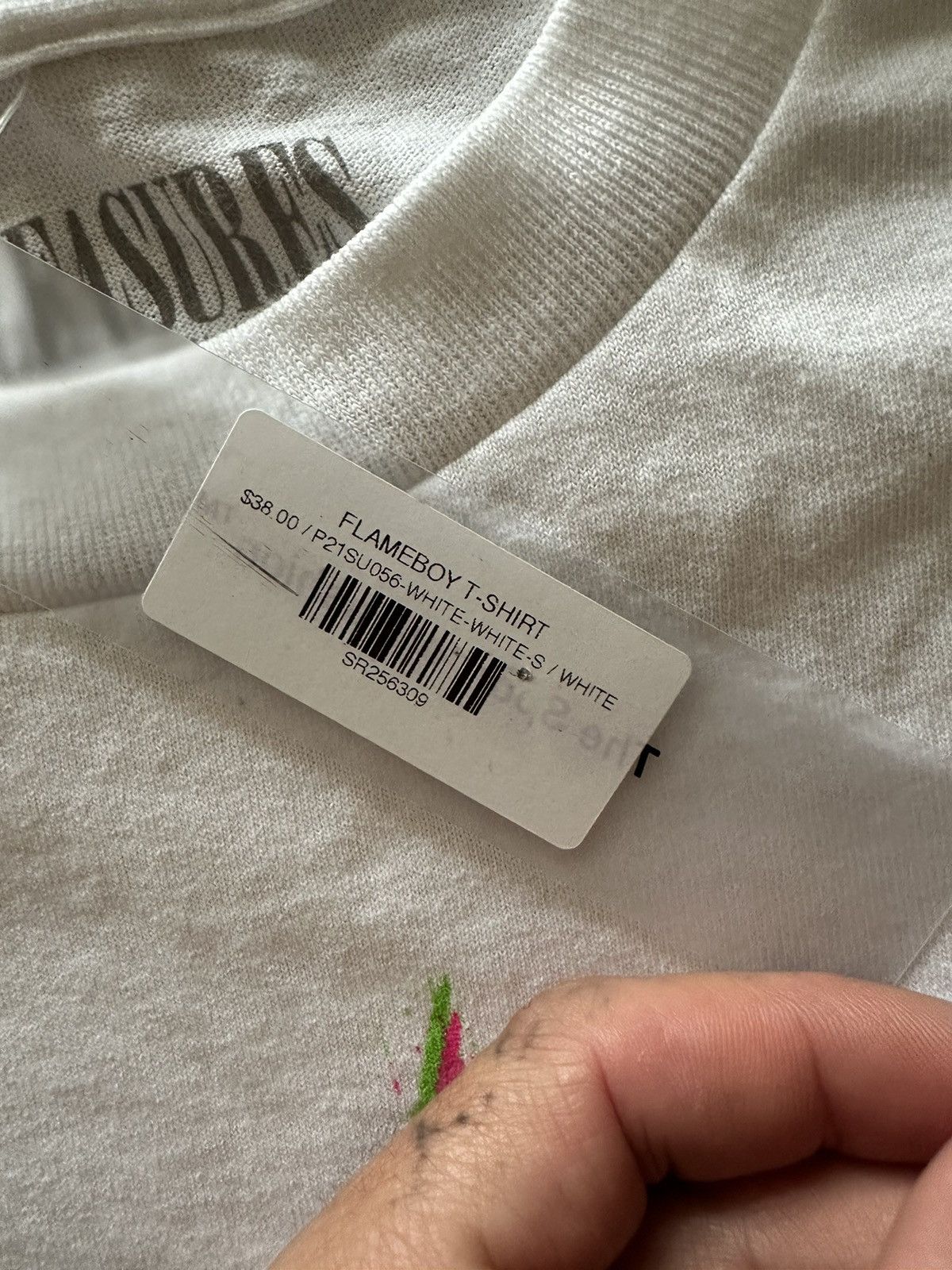 Pleasures Pleasures Flameboy T-Shirt White Size US S / EU 44-46 / 1 - 4 Thumbnail