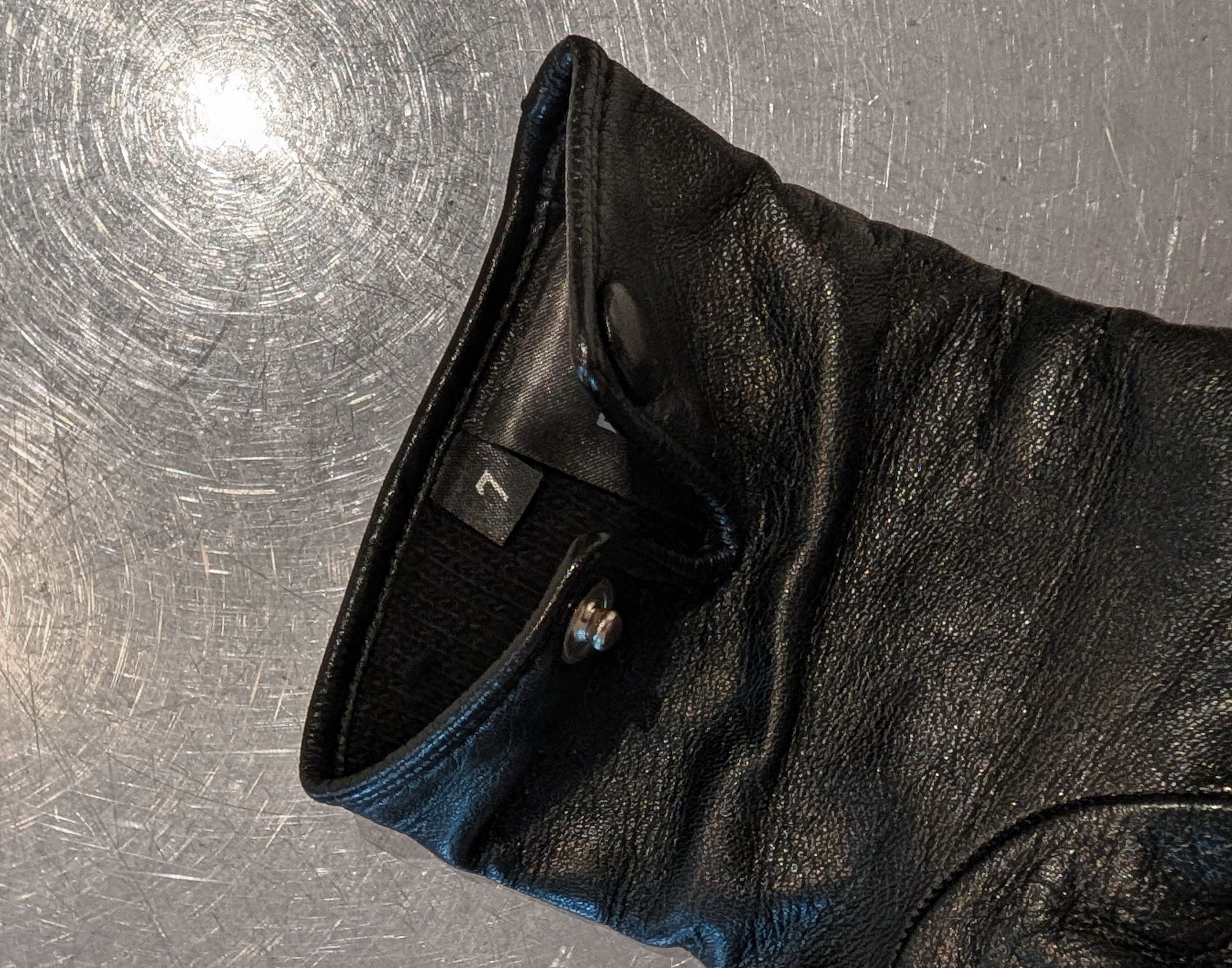 Prada FW21 Black leather gloves with pocket Size ONE SIZE - 5 Thumbnail