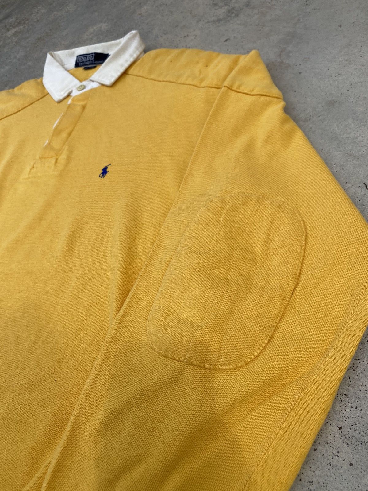 Polo Ralph Lauren Vintage Polo Ralph Lauren Rugby Long Sleeve polo shirt Size US L / EU 52-54 / 3 - 3 Thumbnail