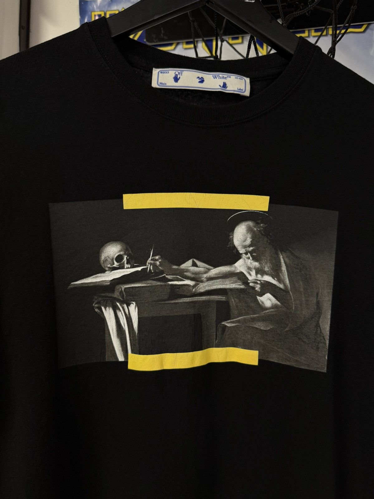 Off-White Off-White Caravaggio Black T-Shirt Virgil Abloh L/S Small Size US S / EU 44-46 / 1 - 4 Thumbnail