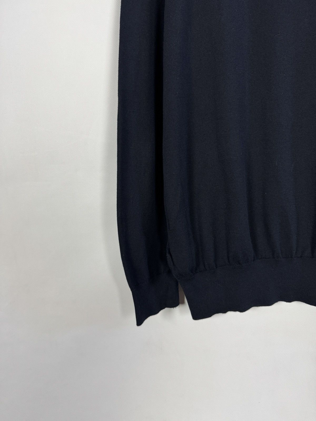 Hugo Boss BOSS Hugo Boss 1/4 Zip Sweater Finest Italian Yarn Size XXL Size US XXL / EU 58 / 5 - 16 Thumbnail