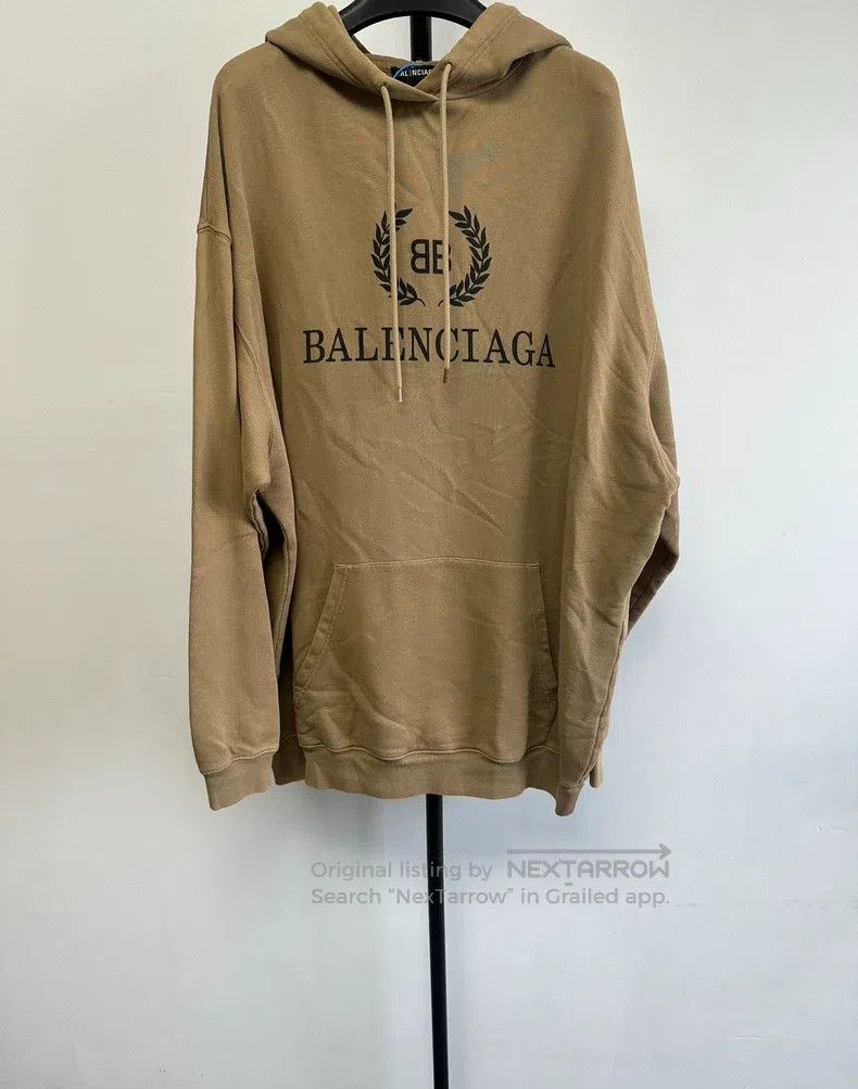 Balenciaga Balenciaga Letter Hooded Casual Sweatshirt Size US M / EU 48-50 / 2 - 1 Thumbnail