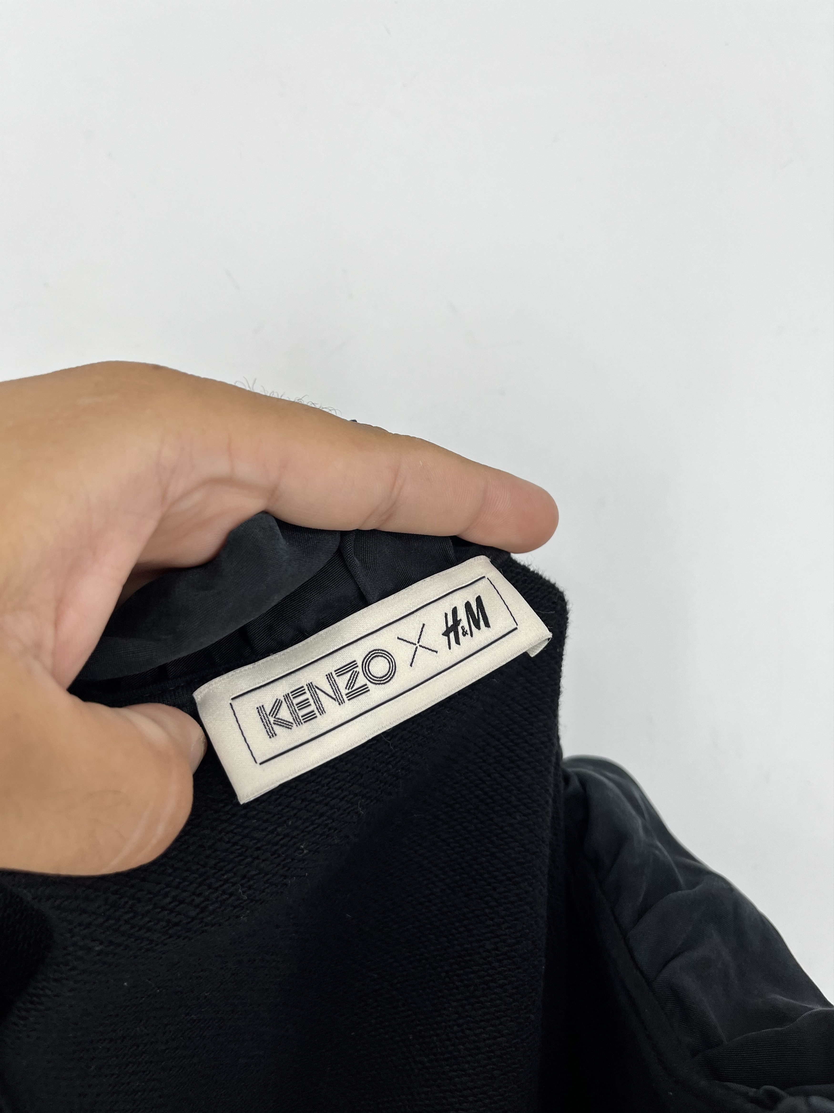 H&M KENZO X H&M Jungle Paris Black Ruffle Neck Sweater Sz M Size M / US 6-8 / IT 42-44 - 9 Thumbnail