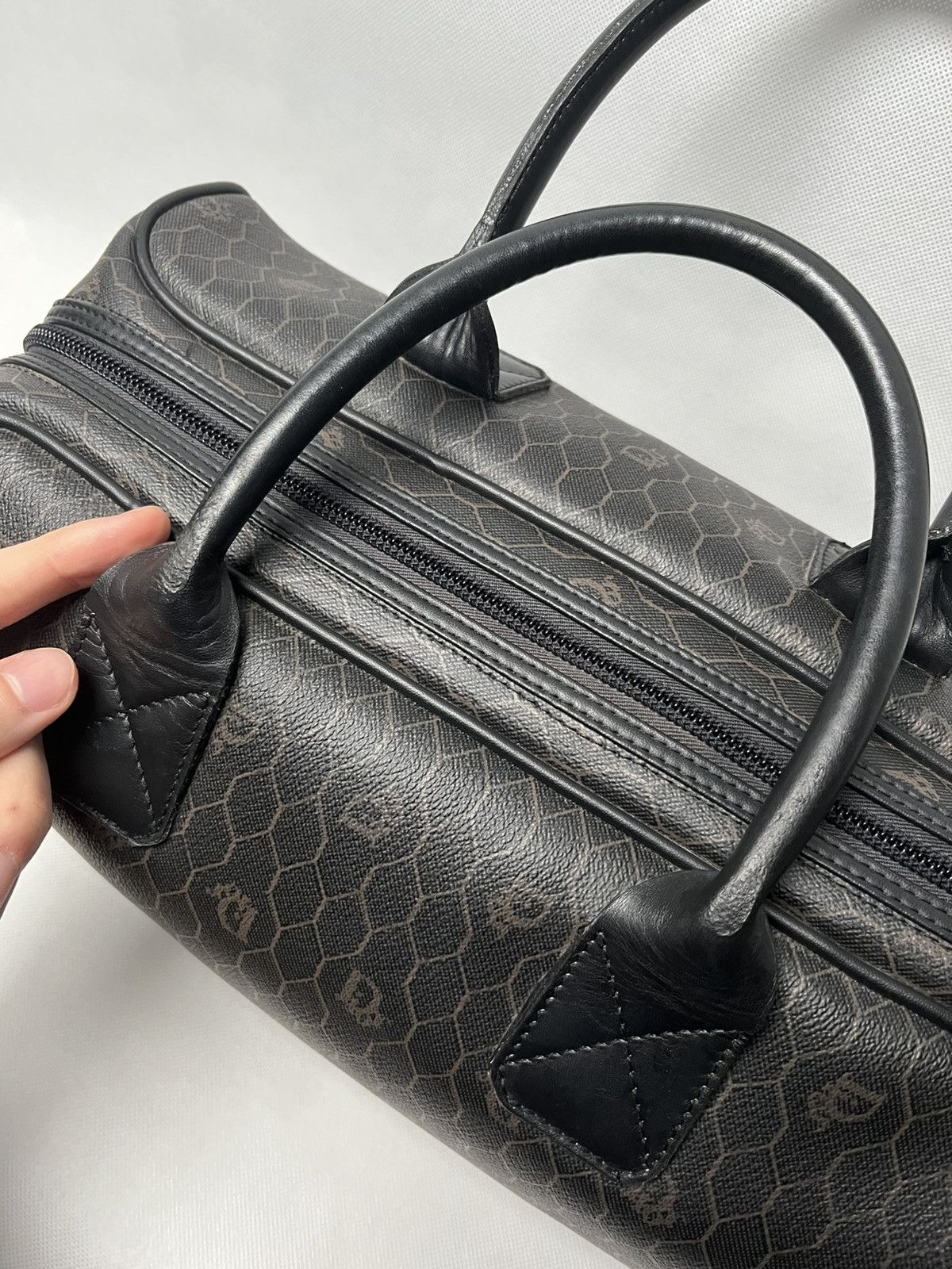 Christian Dior Monsieur Vintage Christian Dior monogram leather handbag rare Size ONE SIZE - 12 Thumbnail