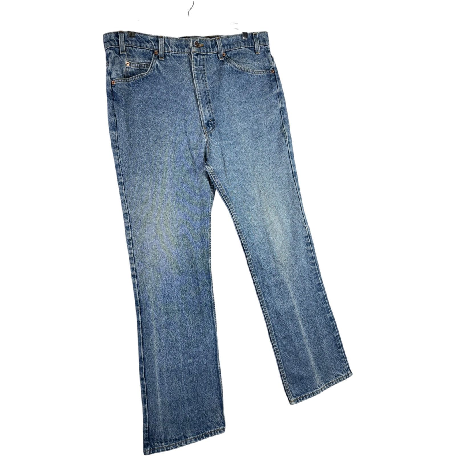 Levi's Vintage Levi's Orange Tab Bootcut Denim Jeans 38 Size US 38 / EU 54 - 4 Thumbnail