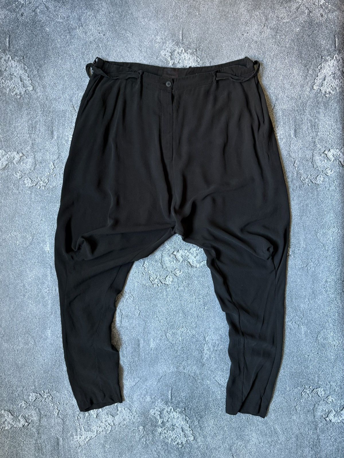 Lost & Found Ria Dunn Lost Found Ria Dunn Silk Futuristic Drop Pants Trousers Size US 30 / EU 46 - 5 Thumbnail