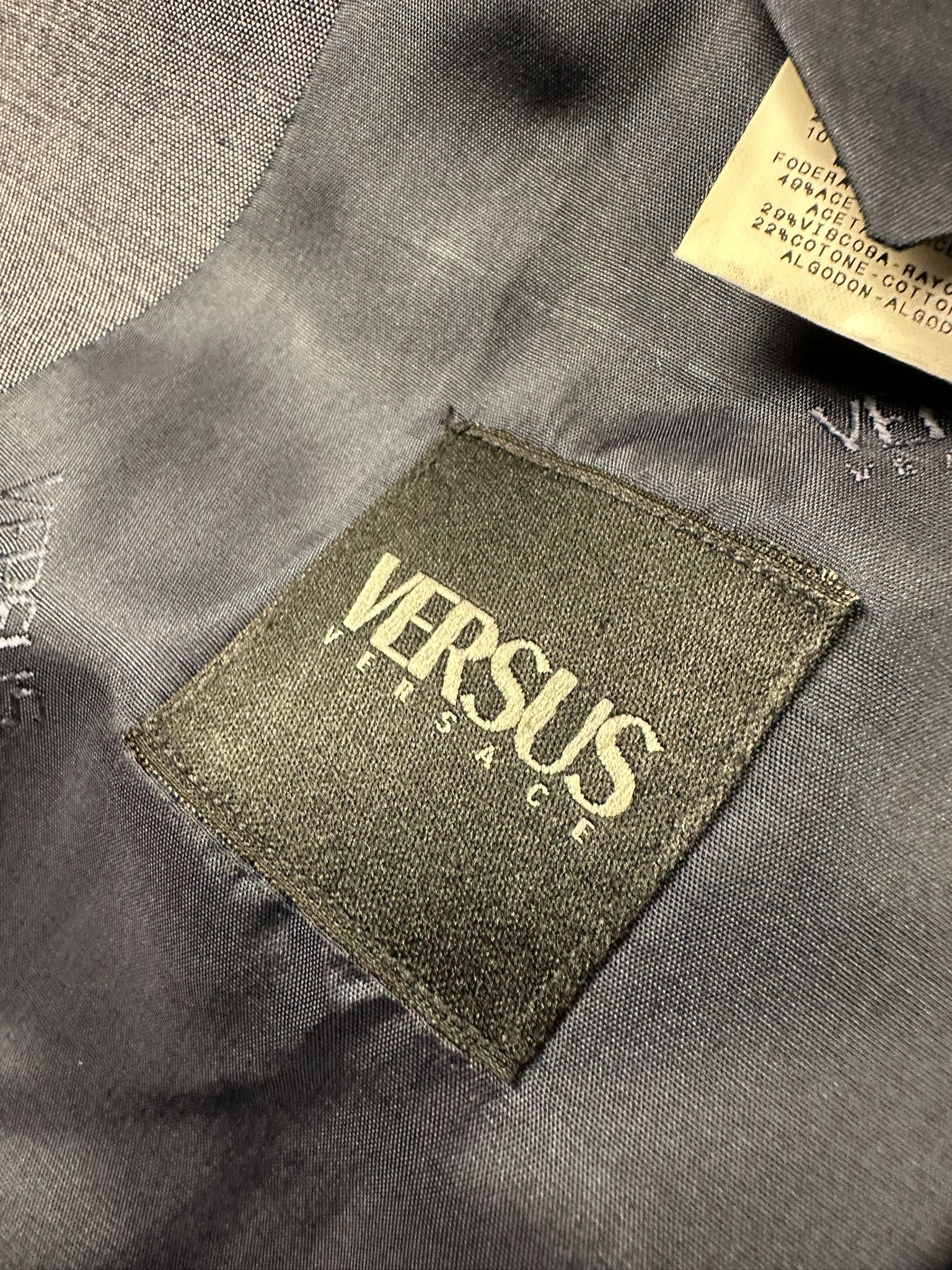 Versace Versace Versus Wool Blazer Size 52R - 13 Thumbnail