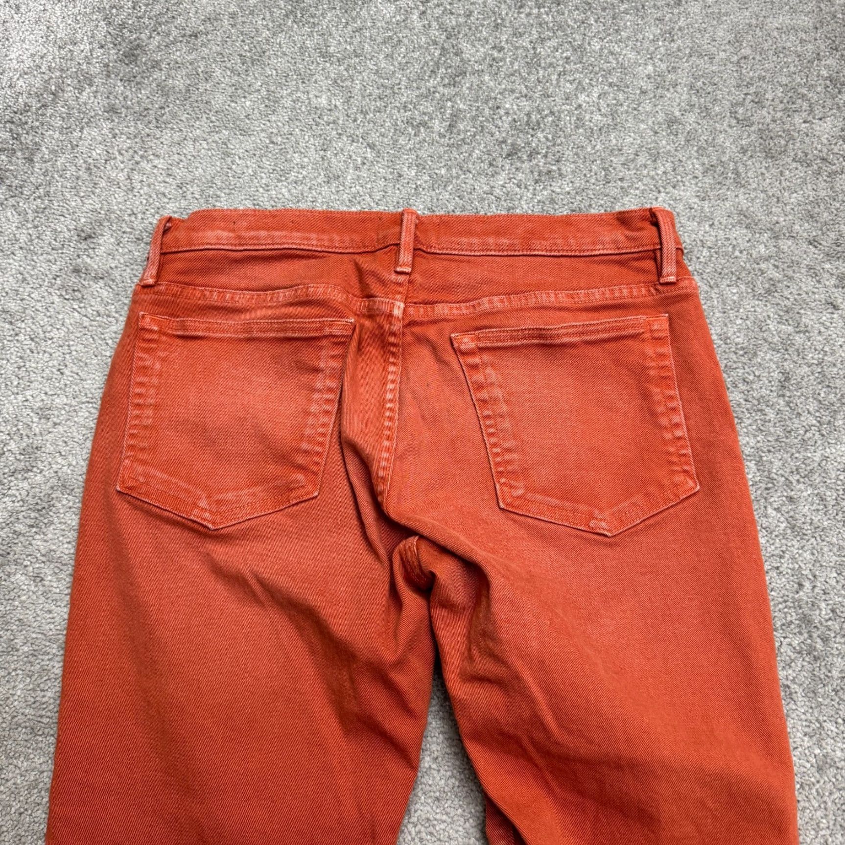 Frame Frame Jeans Men 32 Slim Denim Orange L'Homme FRAME Slim Fit Straight Leg with Stretch Size US 32 / EU 48 - 4 Thumbnail