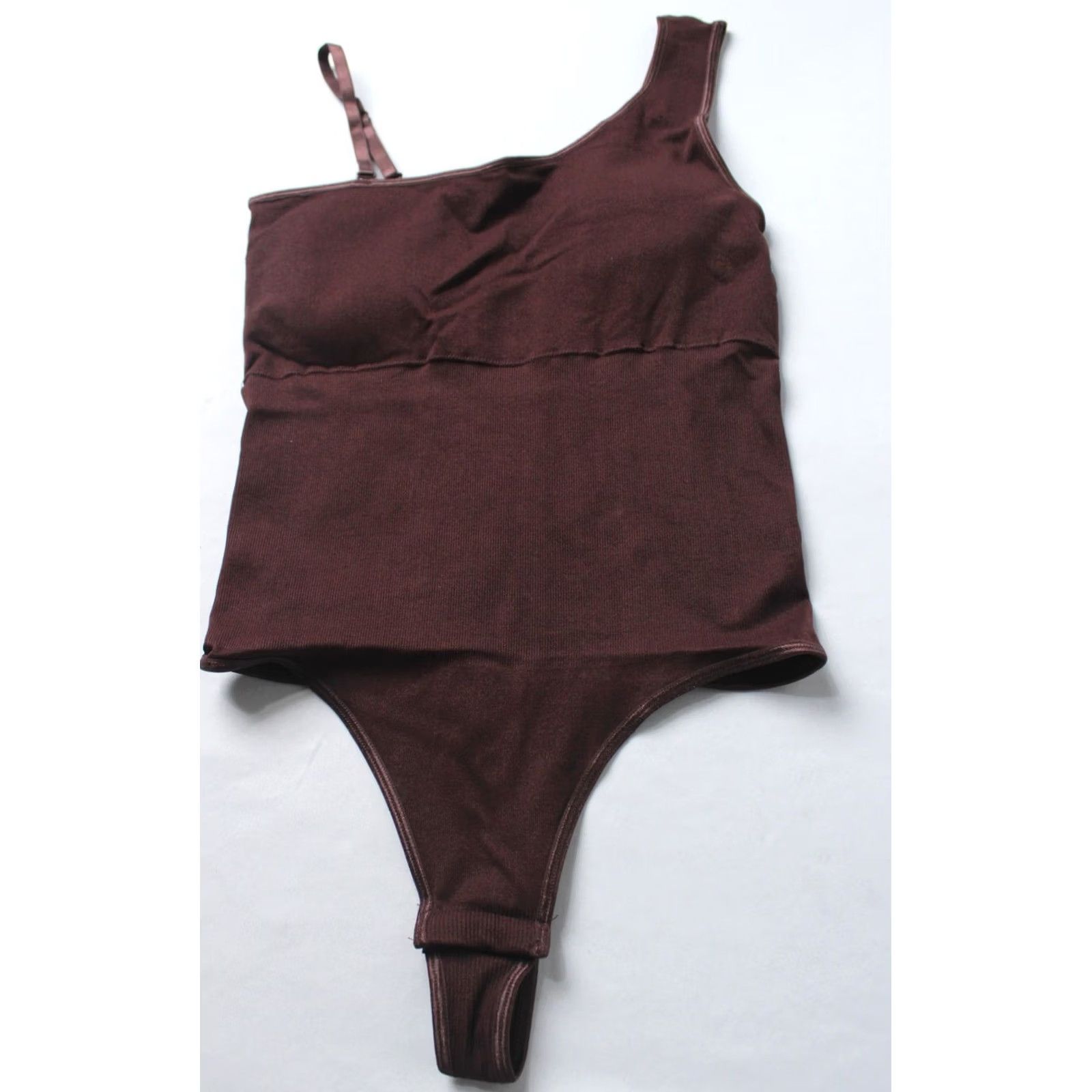 Vintage Soo Slick Women's Shapewear Bodysuit Brown Size XL Size XL / US 12-14 / IT 48-50 - 2 Thumbnail