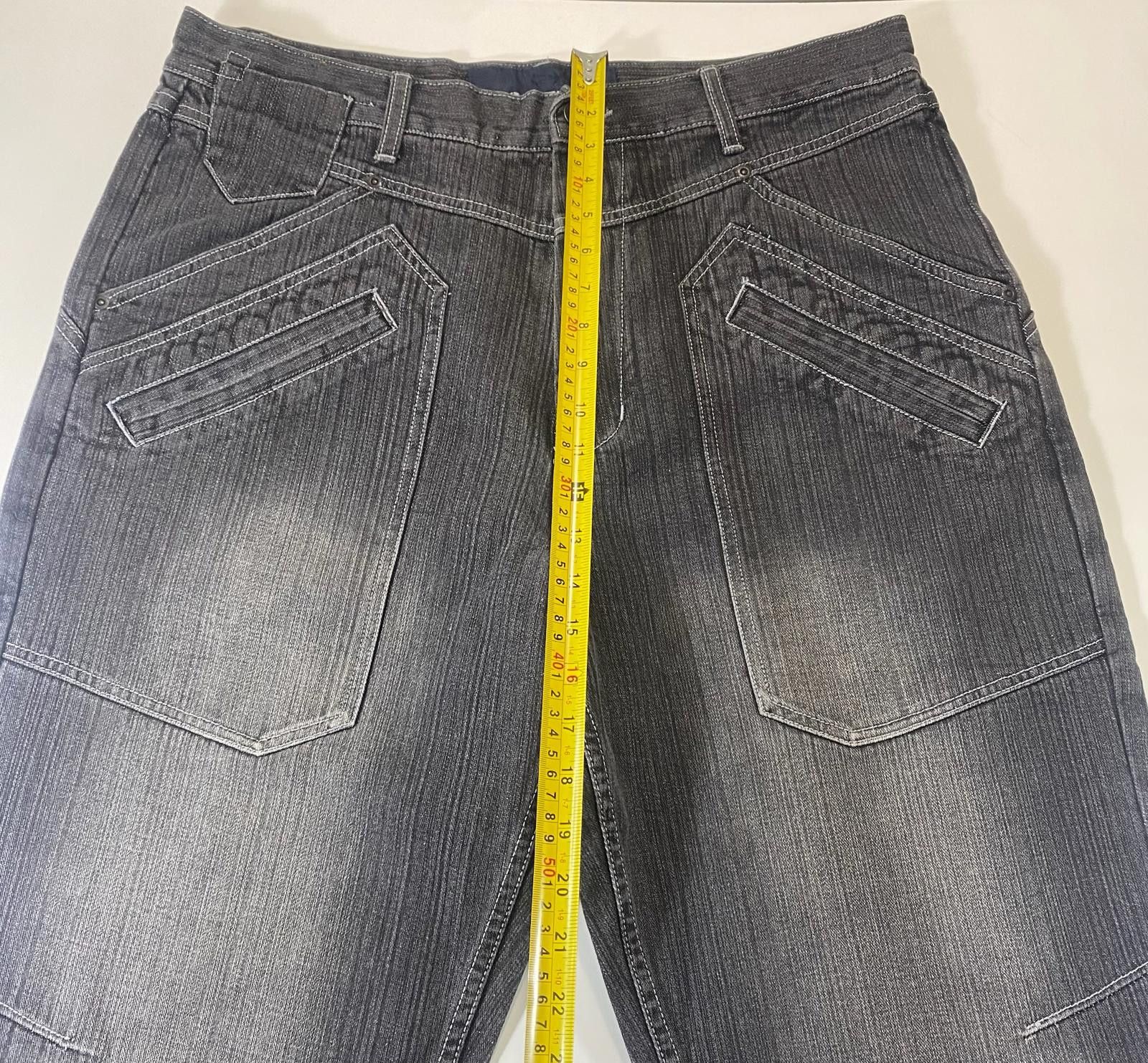 Unknown London Vintage phat farm Gray Denim Jeans 36 Size US 36 / EU 52 - 3 Thumbnail