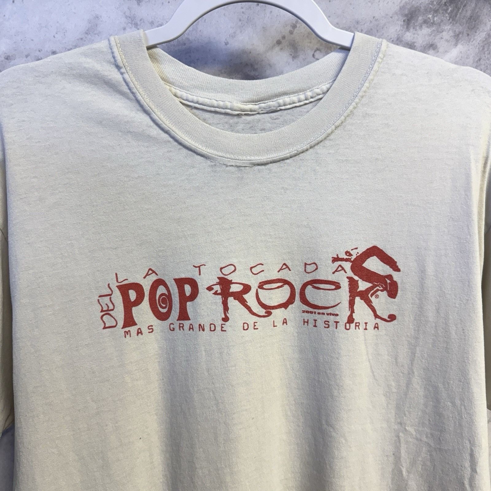 Band Tees Vintage La Tocada Pop Rock Festival Band T Shirt Mens M Size US M / EU 48-50 / 2 - 1 Thumbnail