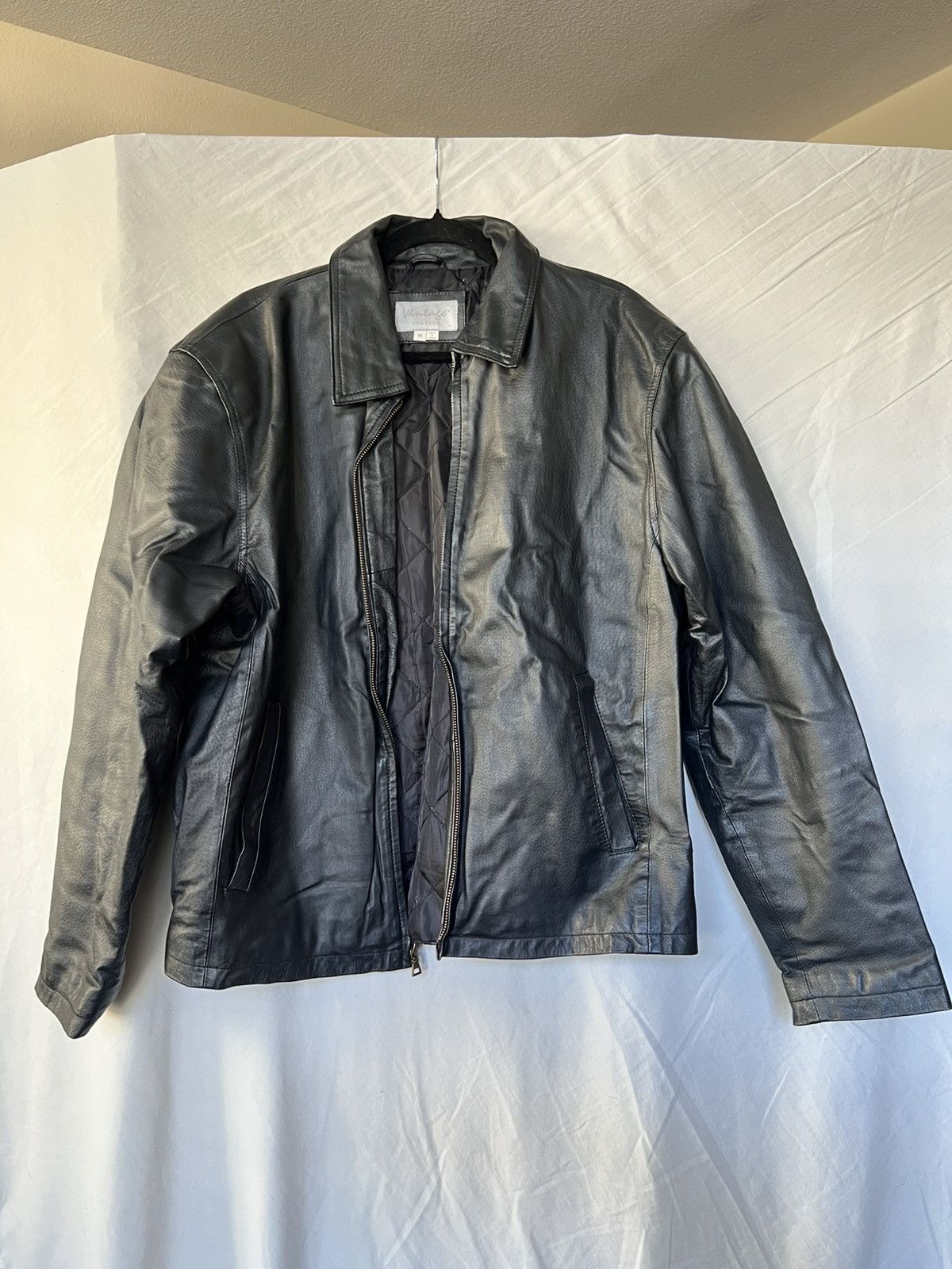 Vintage Vintage Leather Jacket Size US M / EU 48-50 / 2 - 1 Thumbnail